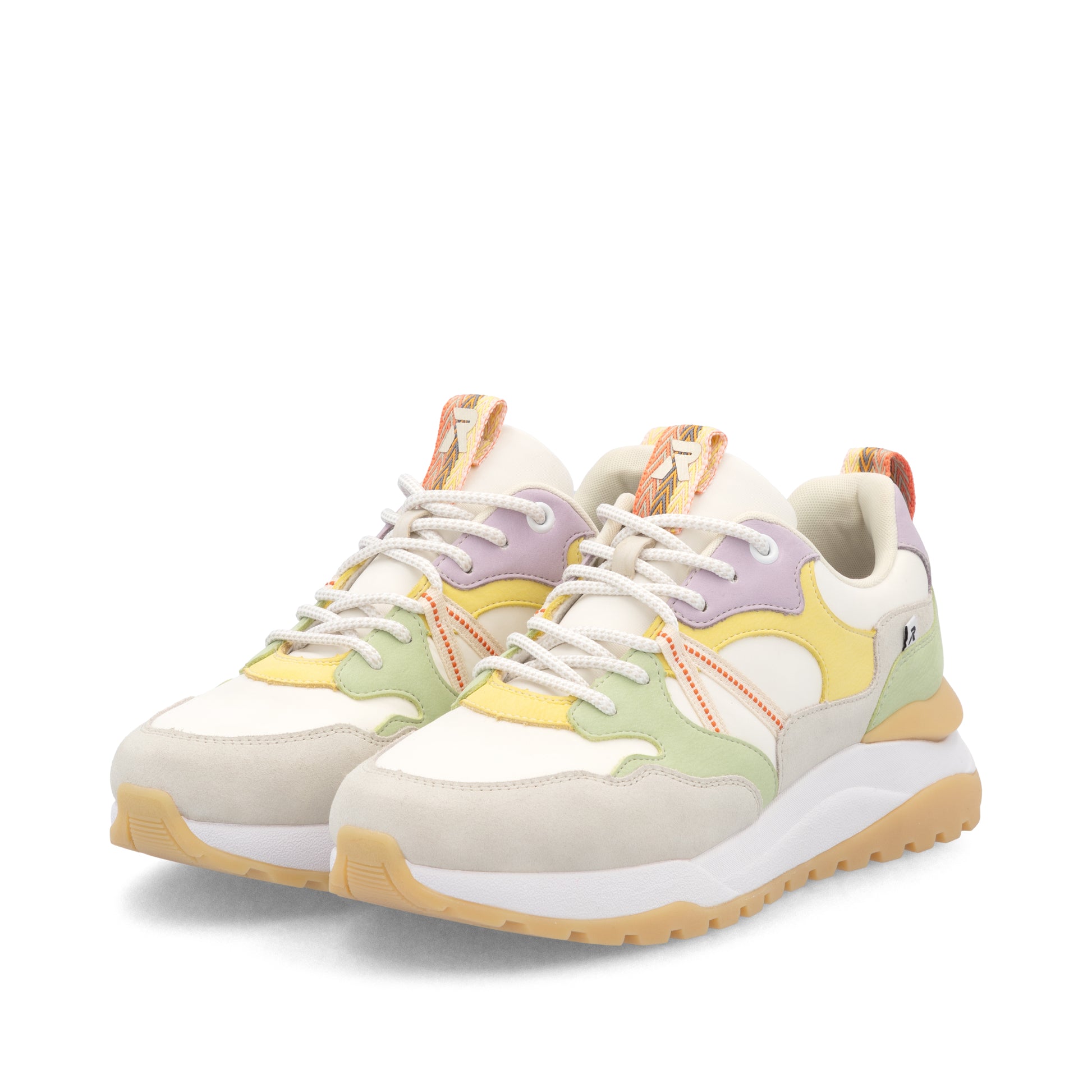 White Elasticated Shoes for Women | Rieker Sport W2501-81