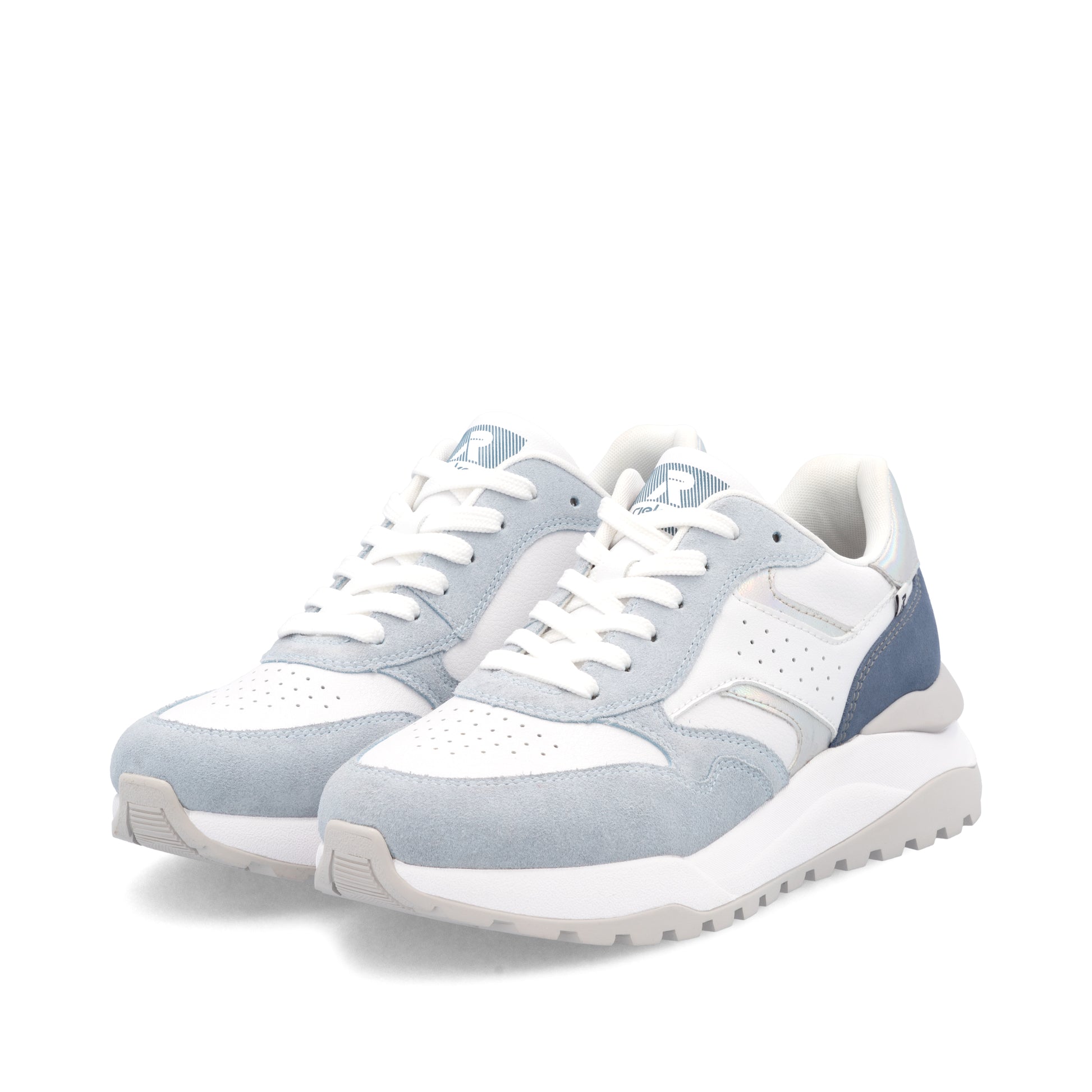 White Elasticated Shoes for Women | Rieker Sport W2500-80