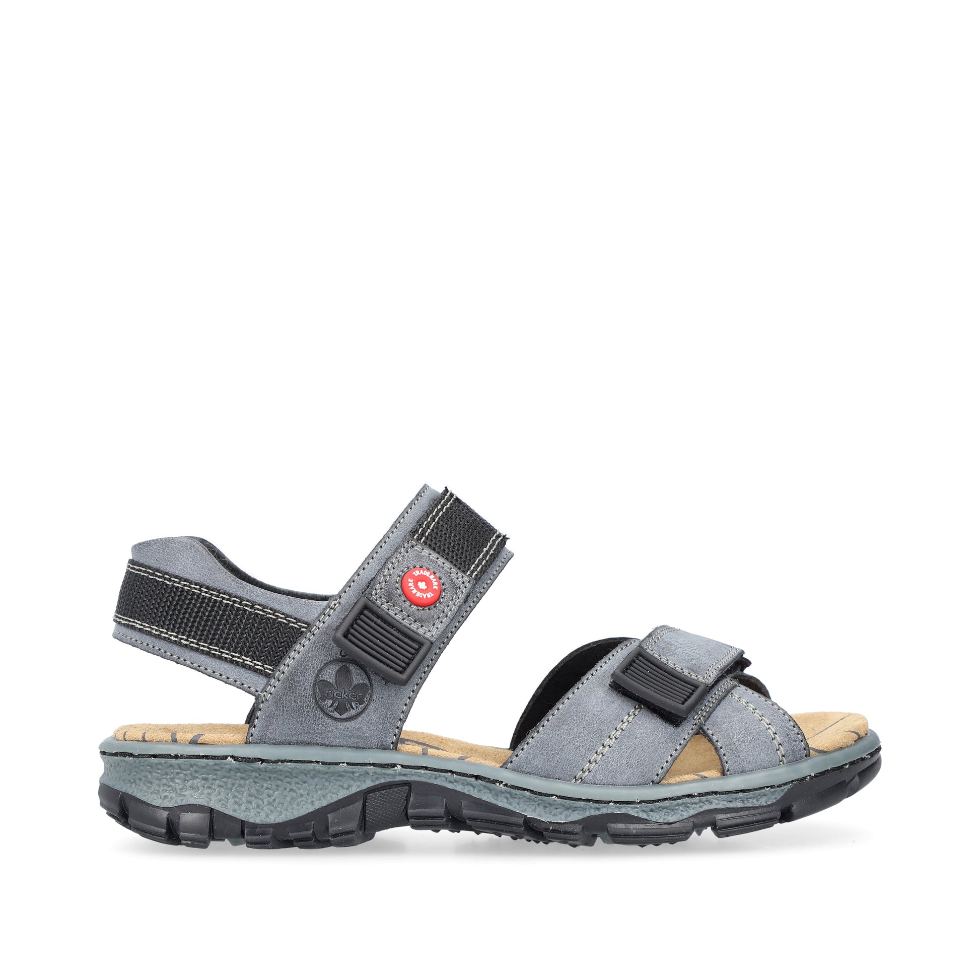 Blue Hook & Loop Sandals for Women | Rieker 68851-14