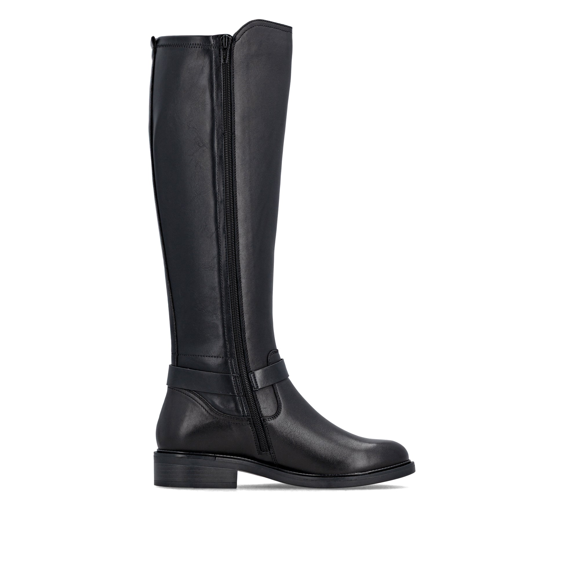 Black Zip Boots for Women | Remonte D2W77-00