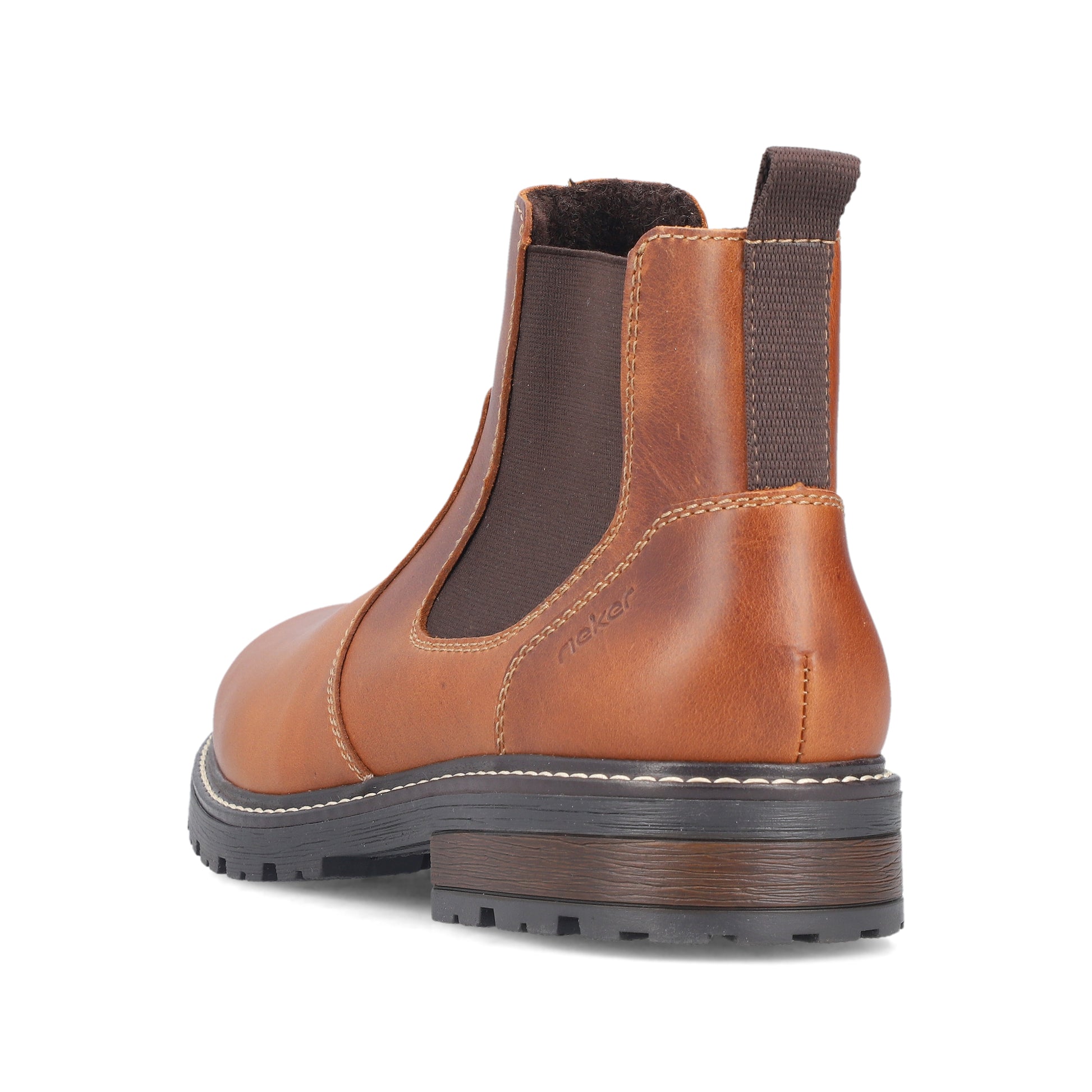 Brown Zip Boots for Men | Rieker 32052-24