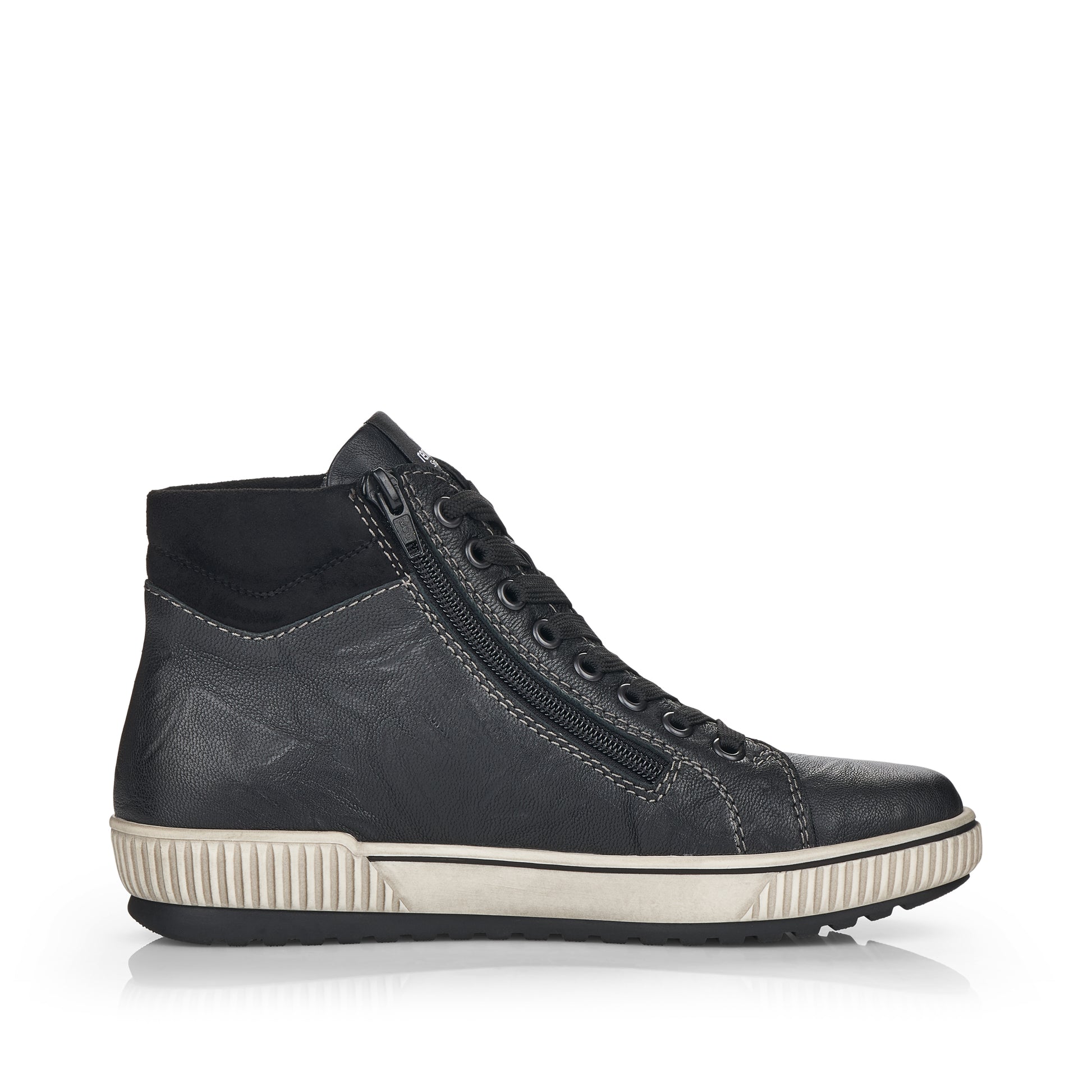Black Zip Boots for Women | Remonte D0772-01