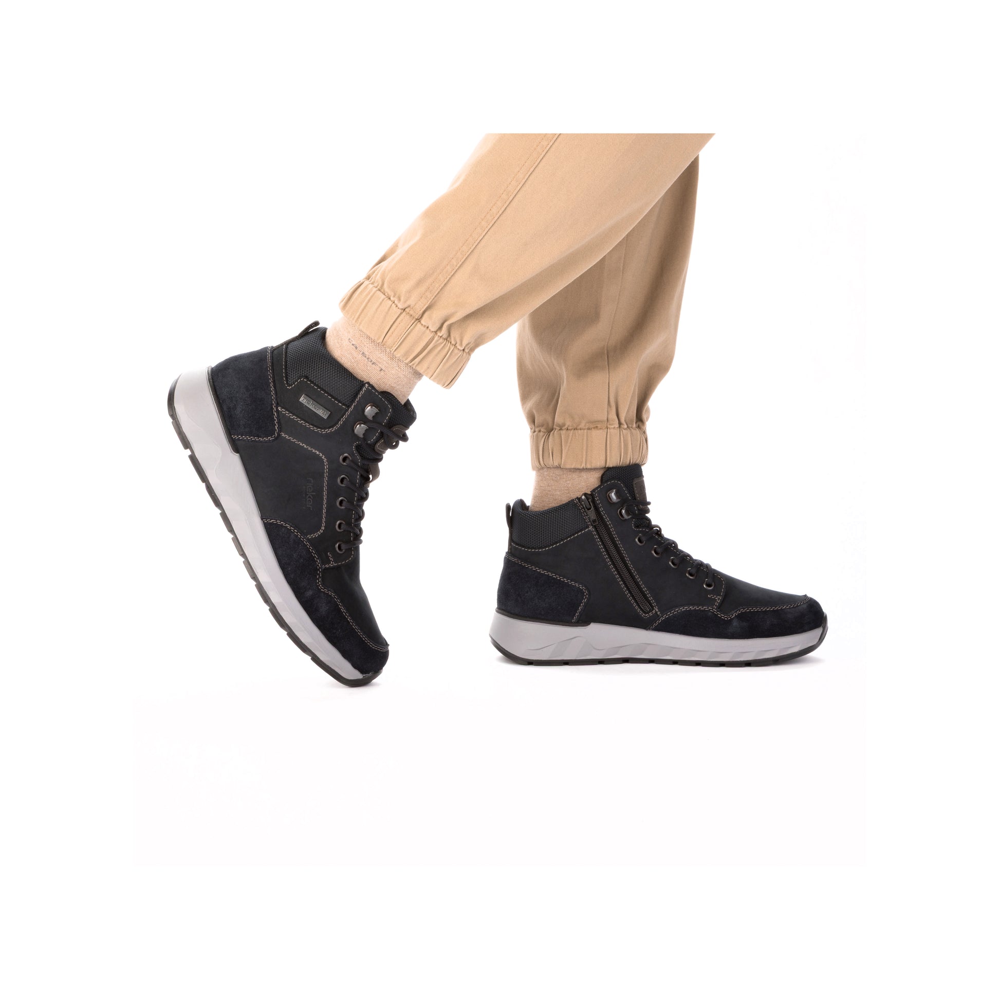 Blue Zip Boots for Men | Rieker 11530-14