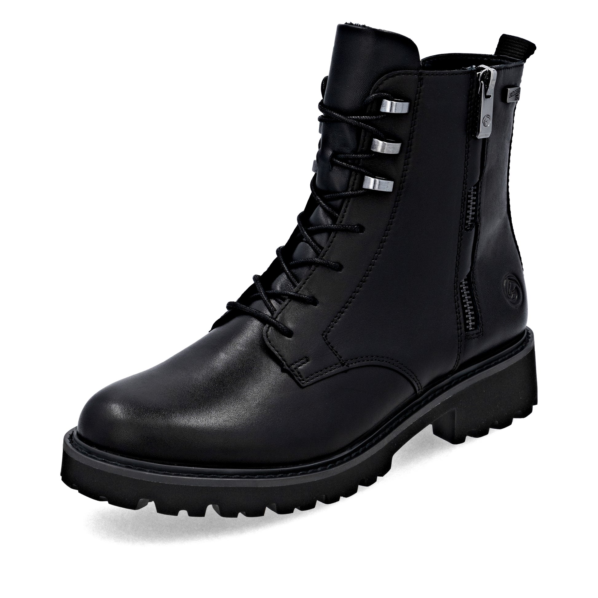 Black Zip Boots for Women | Remonte D8656-00