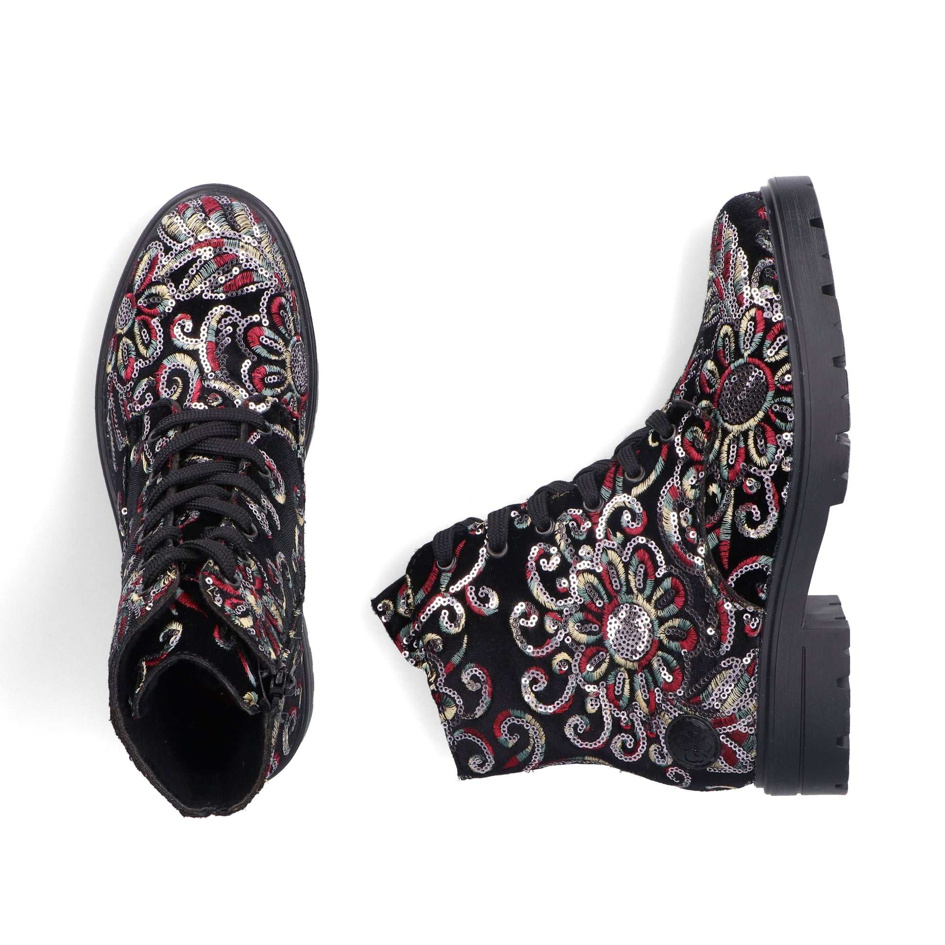 Multi Zip Boots for Women | Rieker Z2841-90