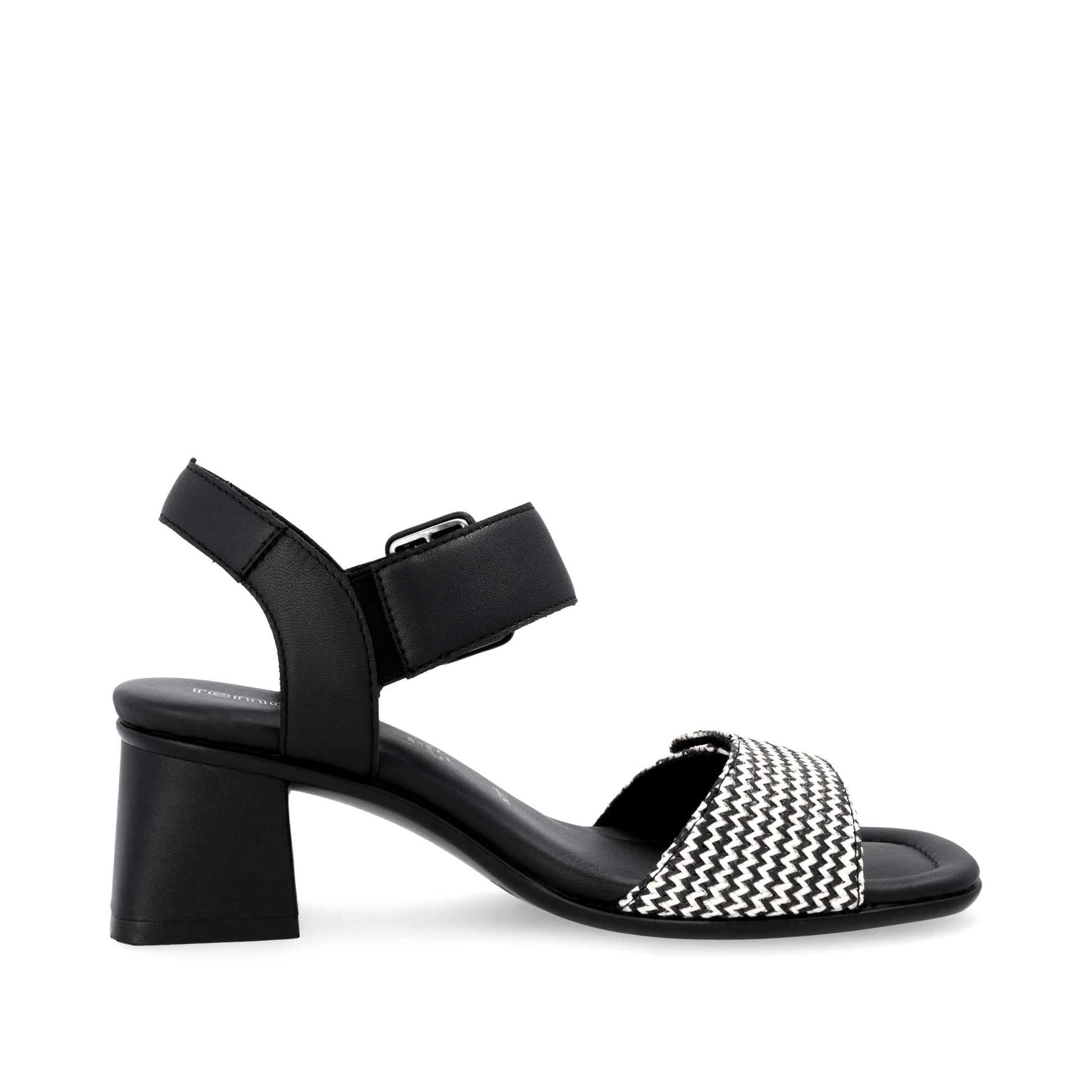 Black Hook & Loop Sandals for Women | Remonte D1K51-03