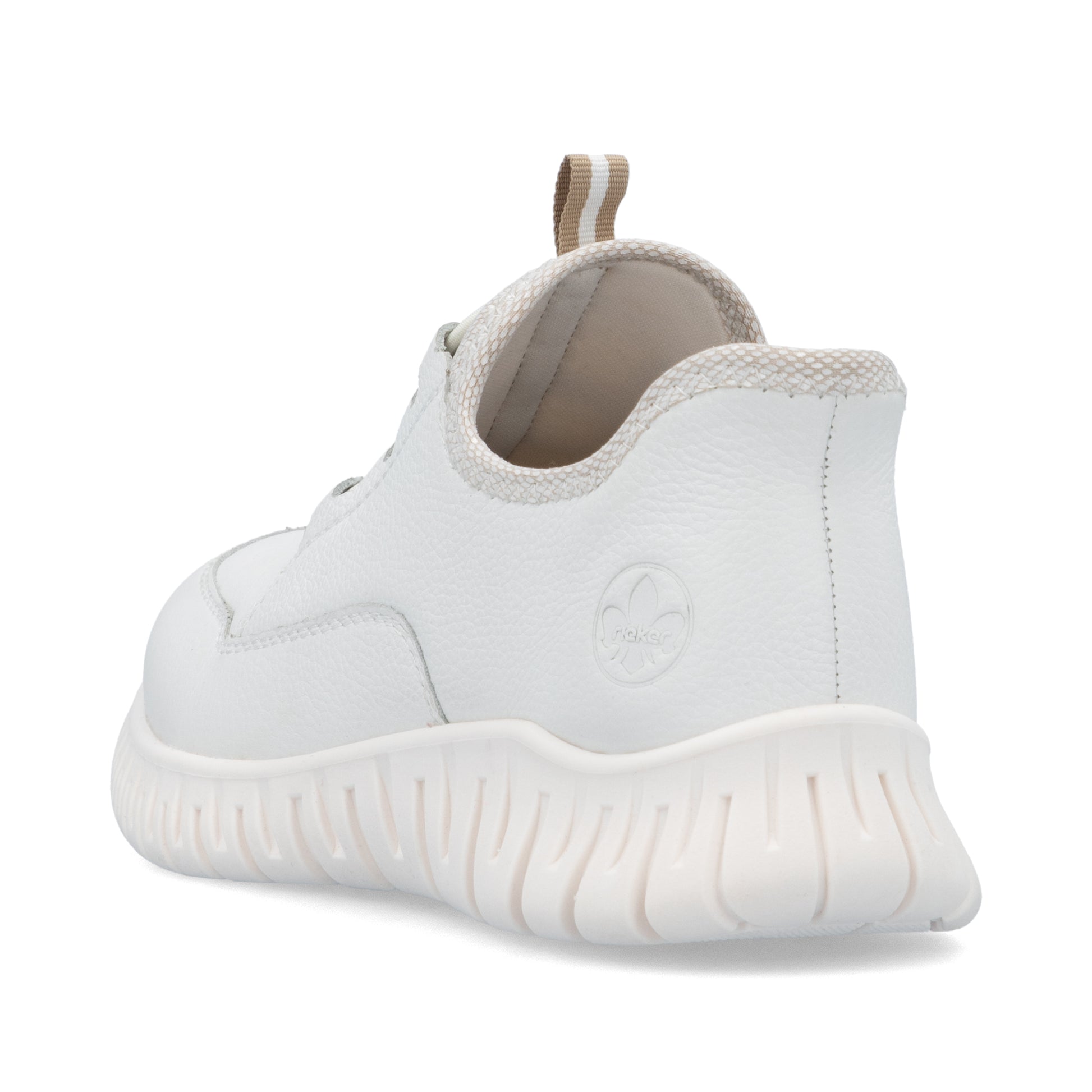White Elasticated Shoes for Women | Rieker M5357-80