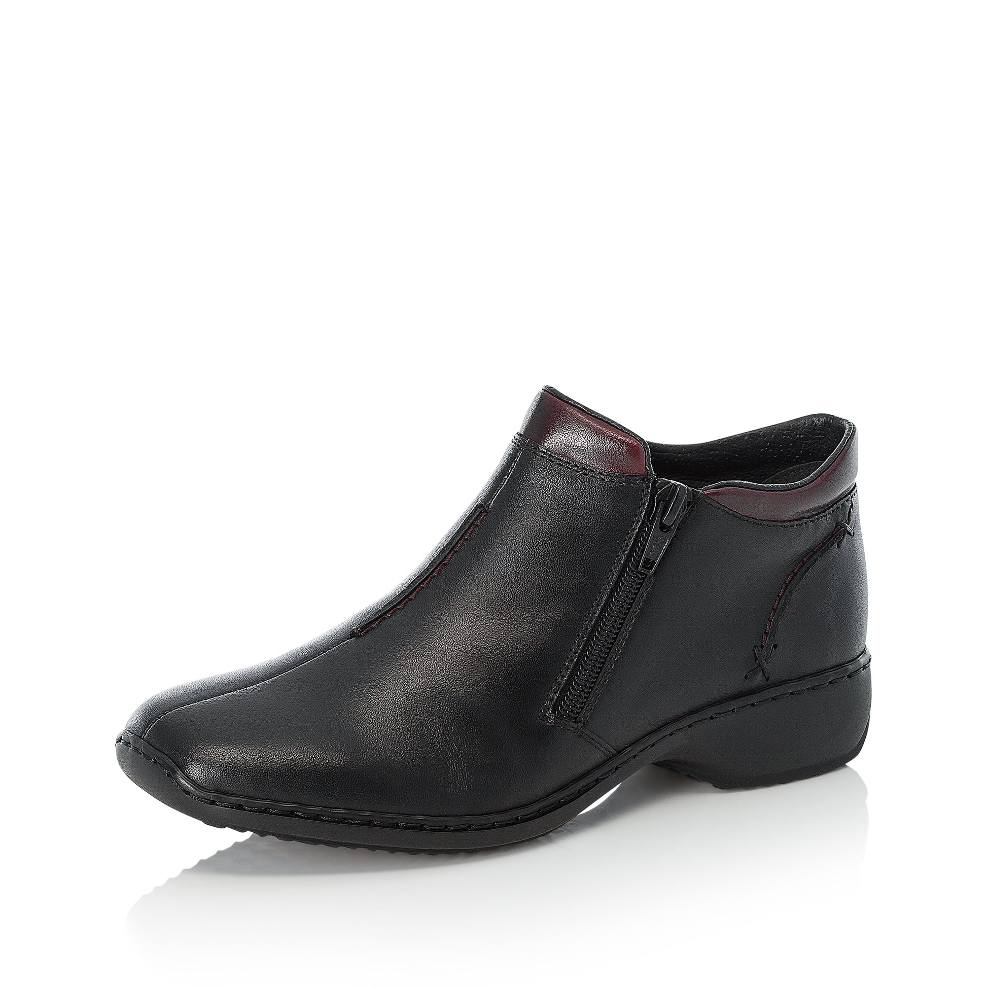 Black Zip Boots for Women | Rieker L3882-00