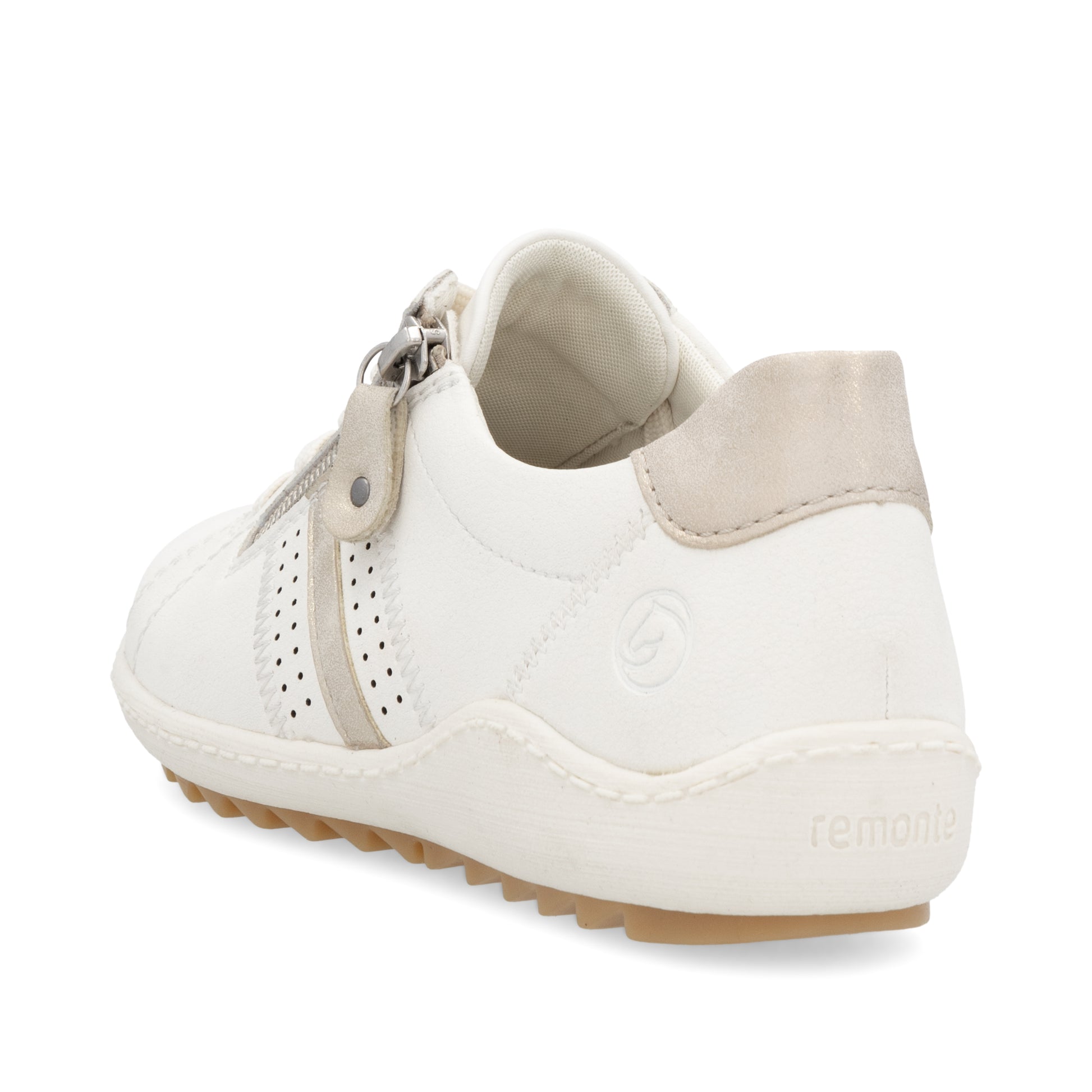 White Zip Shoes for Women | Remonte R1432-80