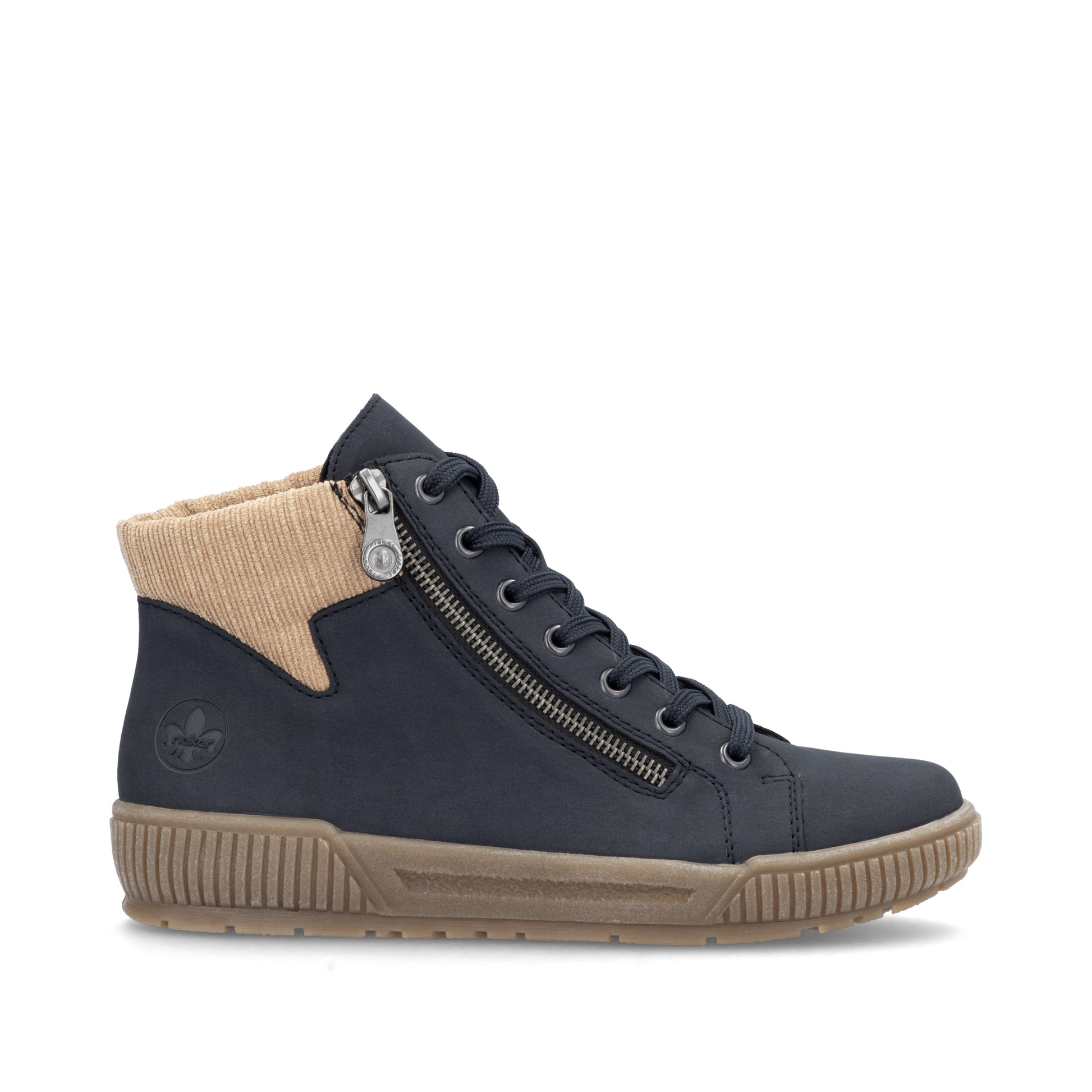 Blue Zip Boots for Women | Rieker N0709-15