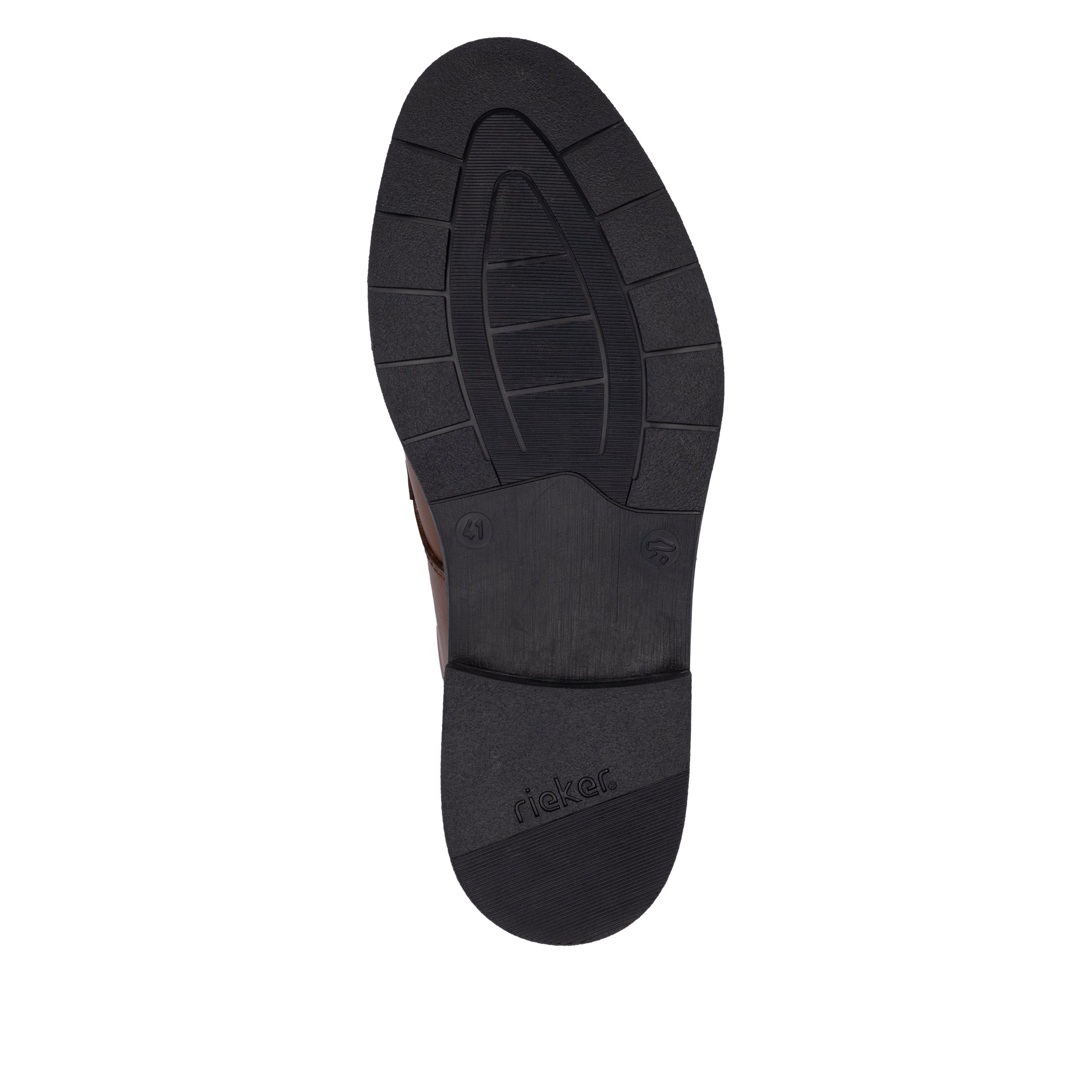 Brown Elasticated Shoes for Men | Rieker 10353-24