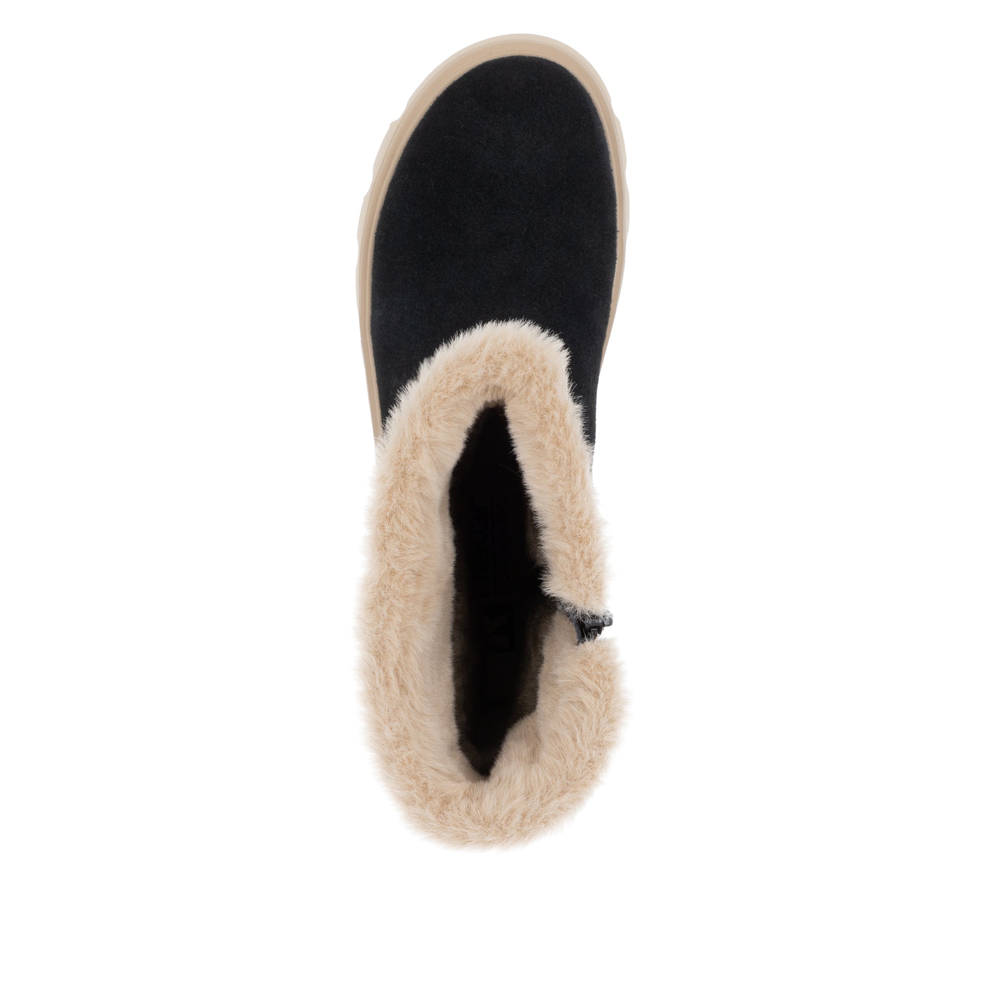 Black Zip Boots for Women | Rieker Sport W2072-00