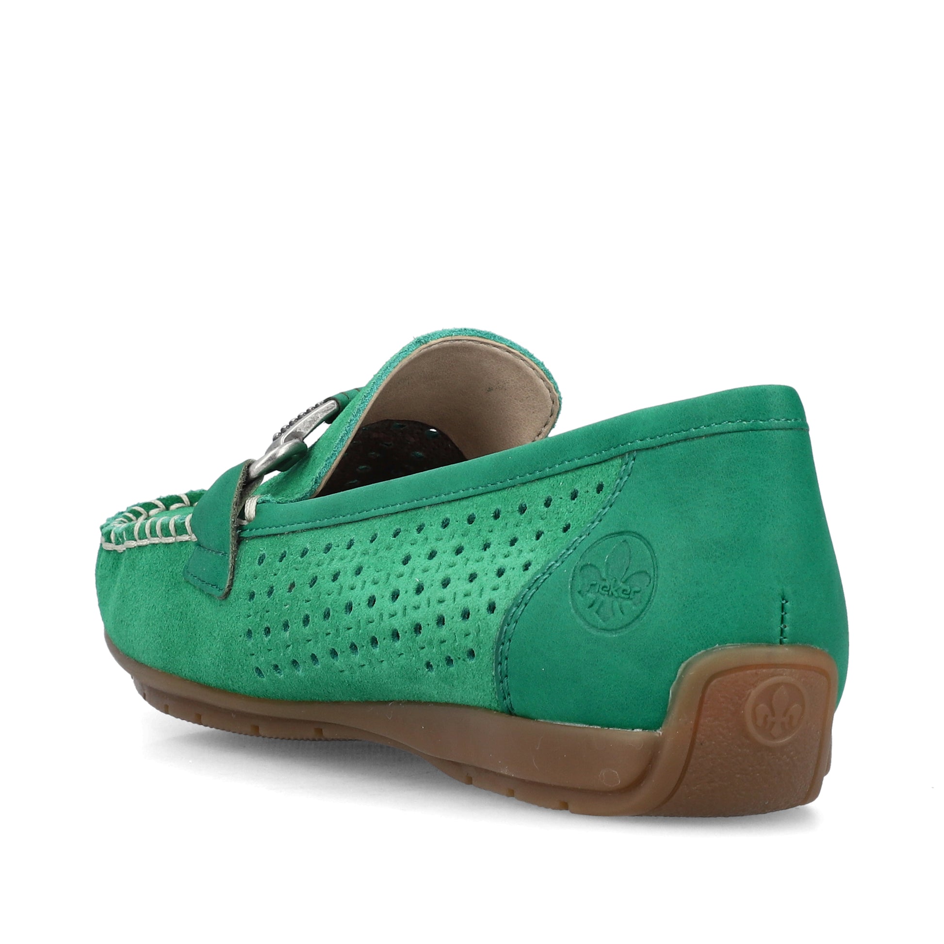 Green Slip-On Shoes for Women | Rieker 40253-54