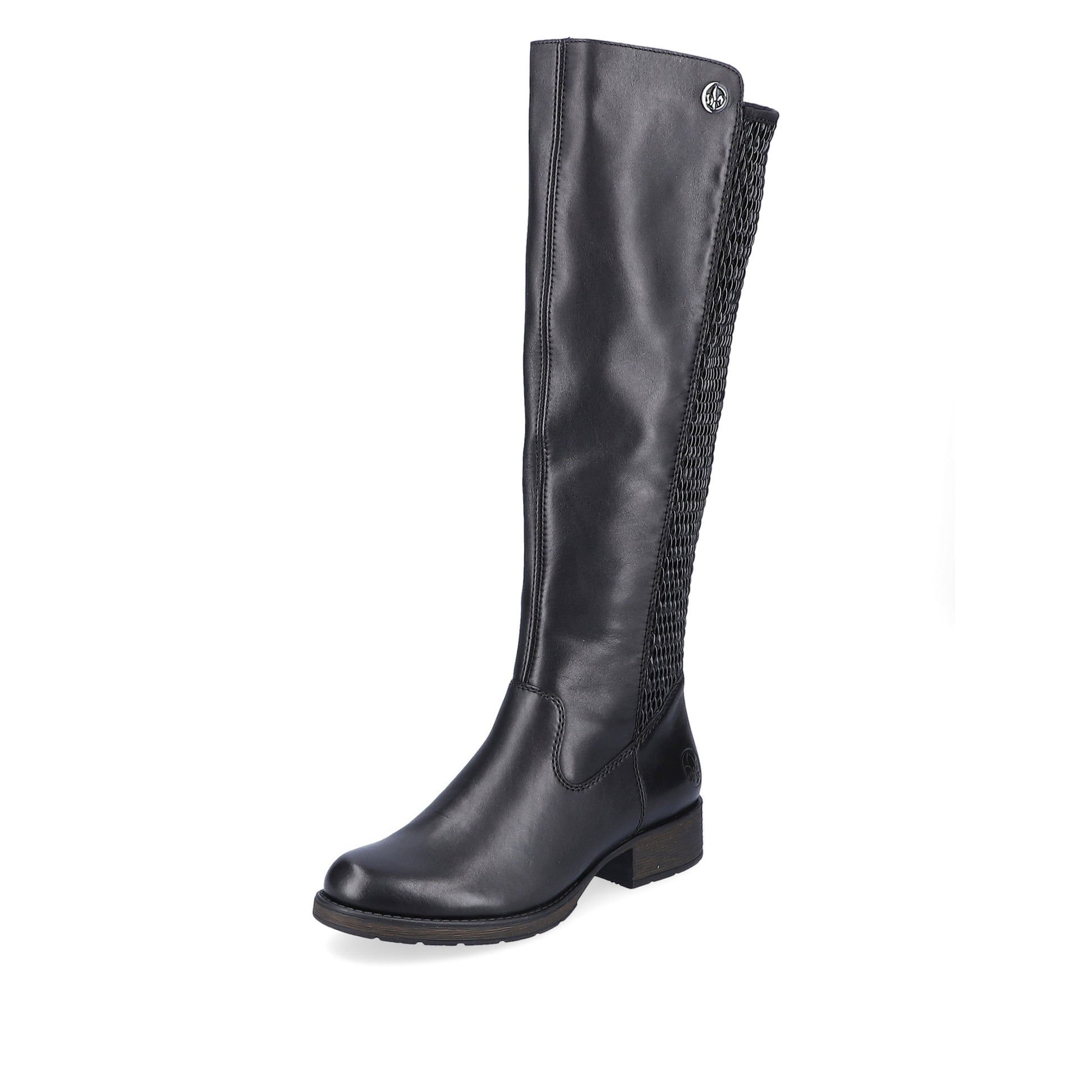 Black Zip Boots for Women | Rieker Z9591-00