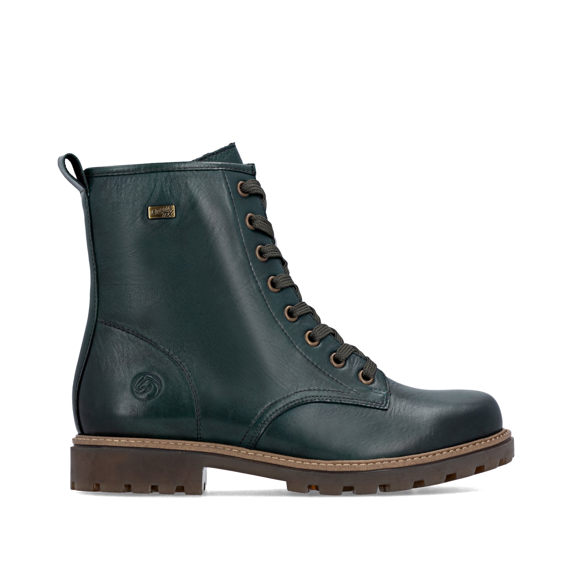 Green Zip Boots for Women | Remonte D3C70-54