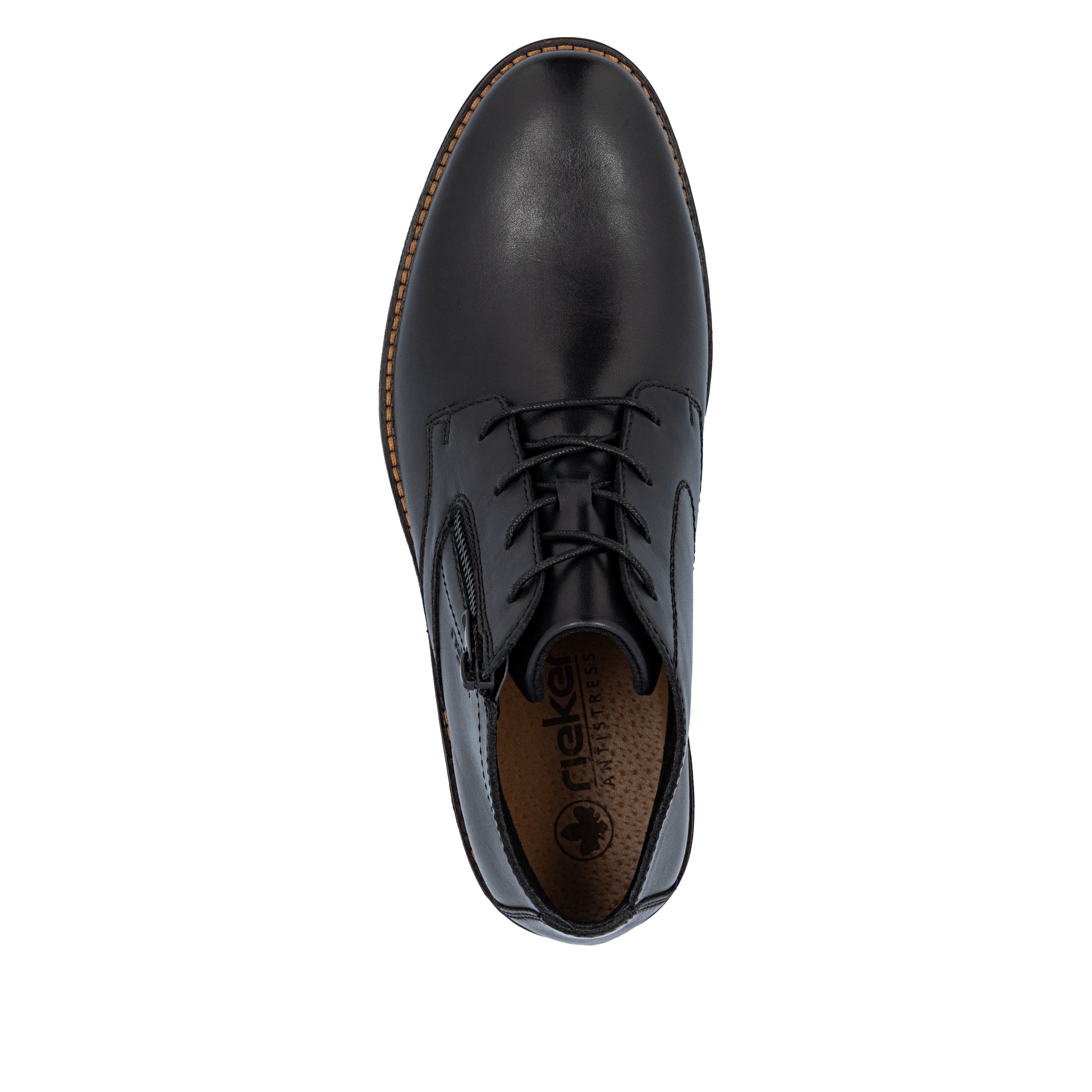 Black Zip Boots for Men | Rieker 14609-00
