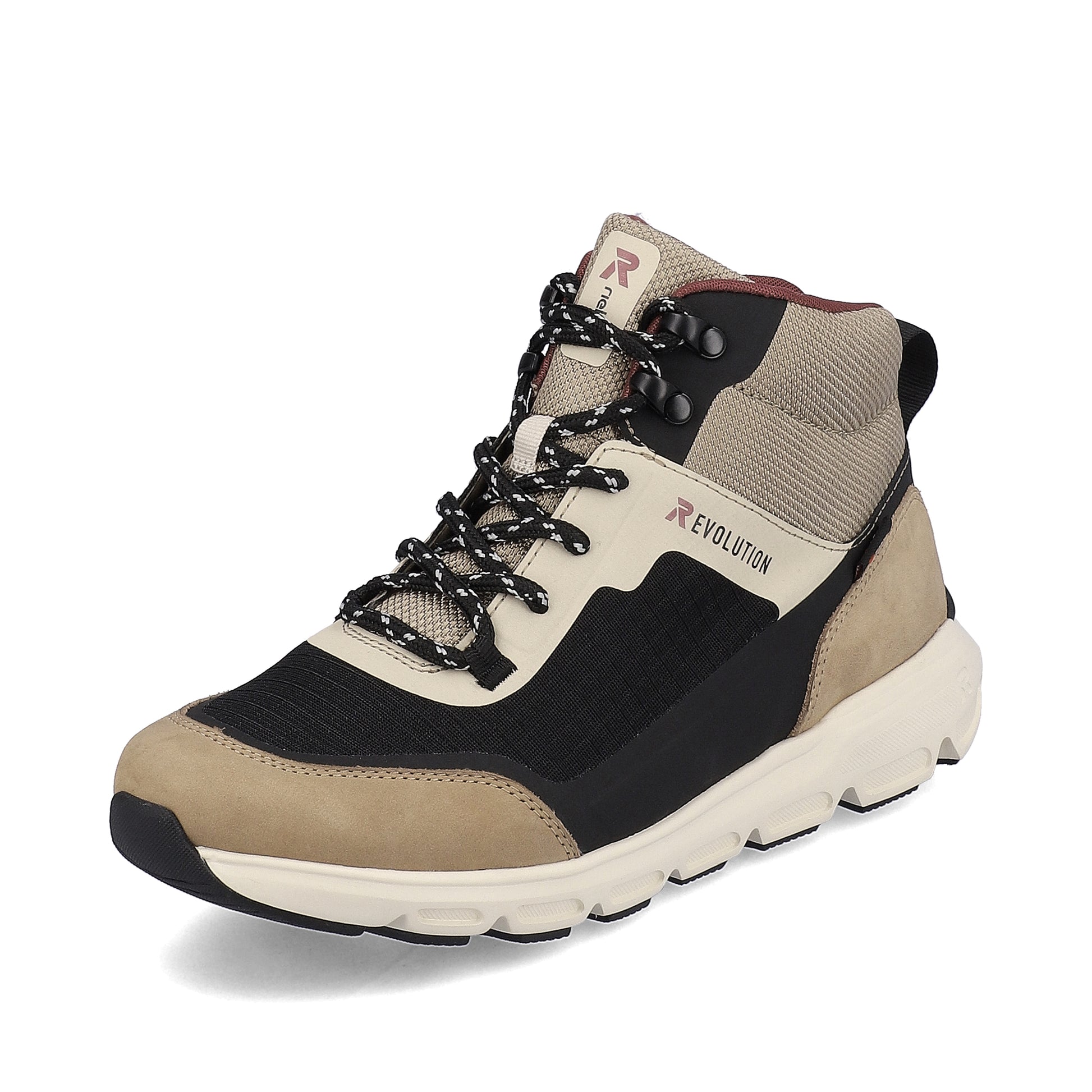 Beige Zip Boots for Women | Rieker Sport 40460-62