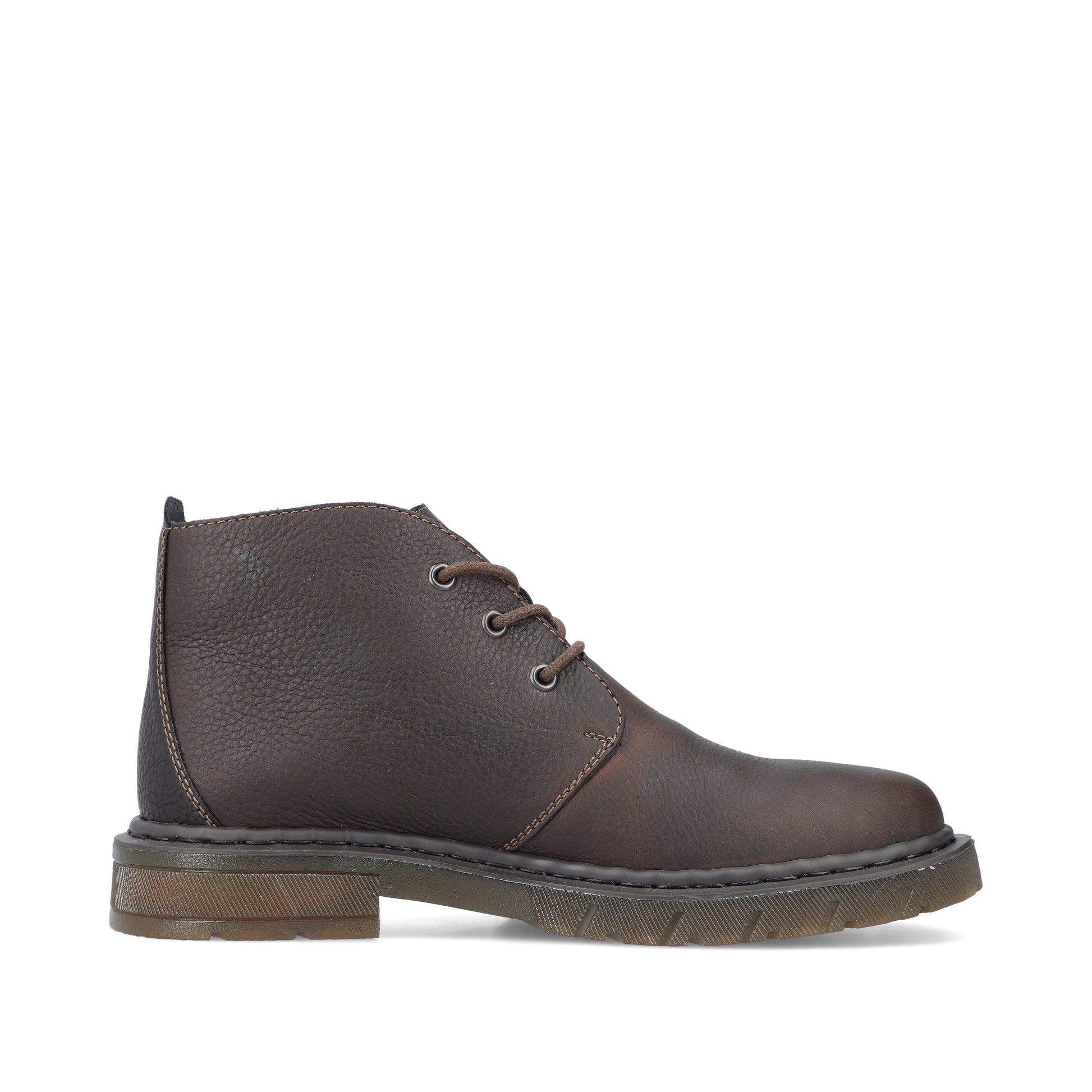 Brown Elasticated Boots for Men | Rieker 31640-25