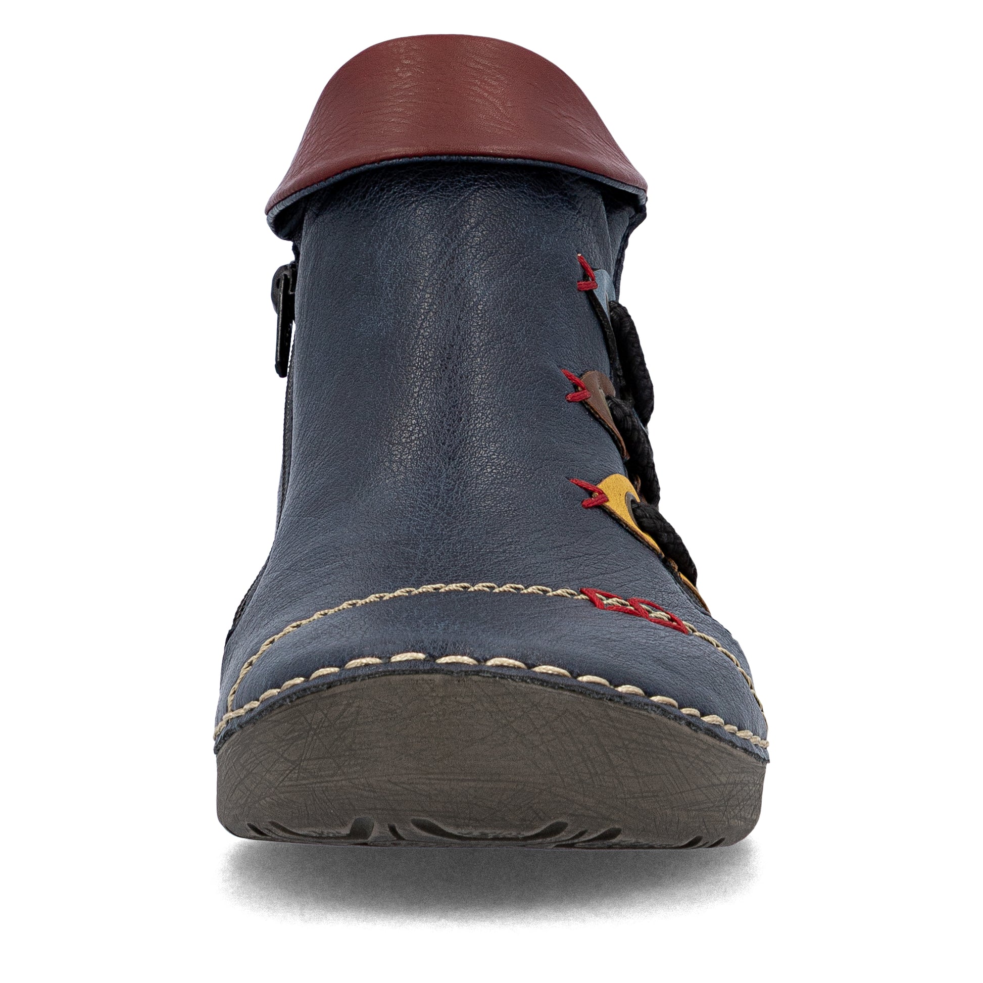 Blue Zip Boots for Women | Rieker 72581-14