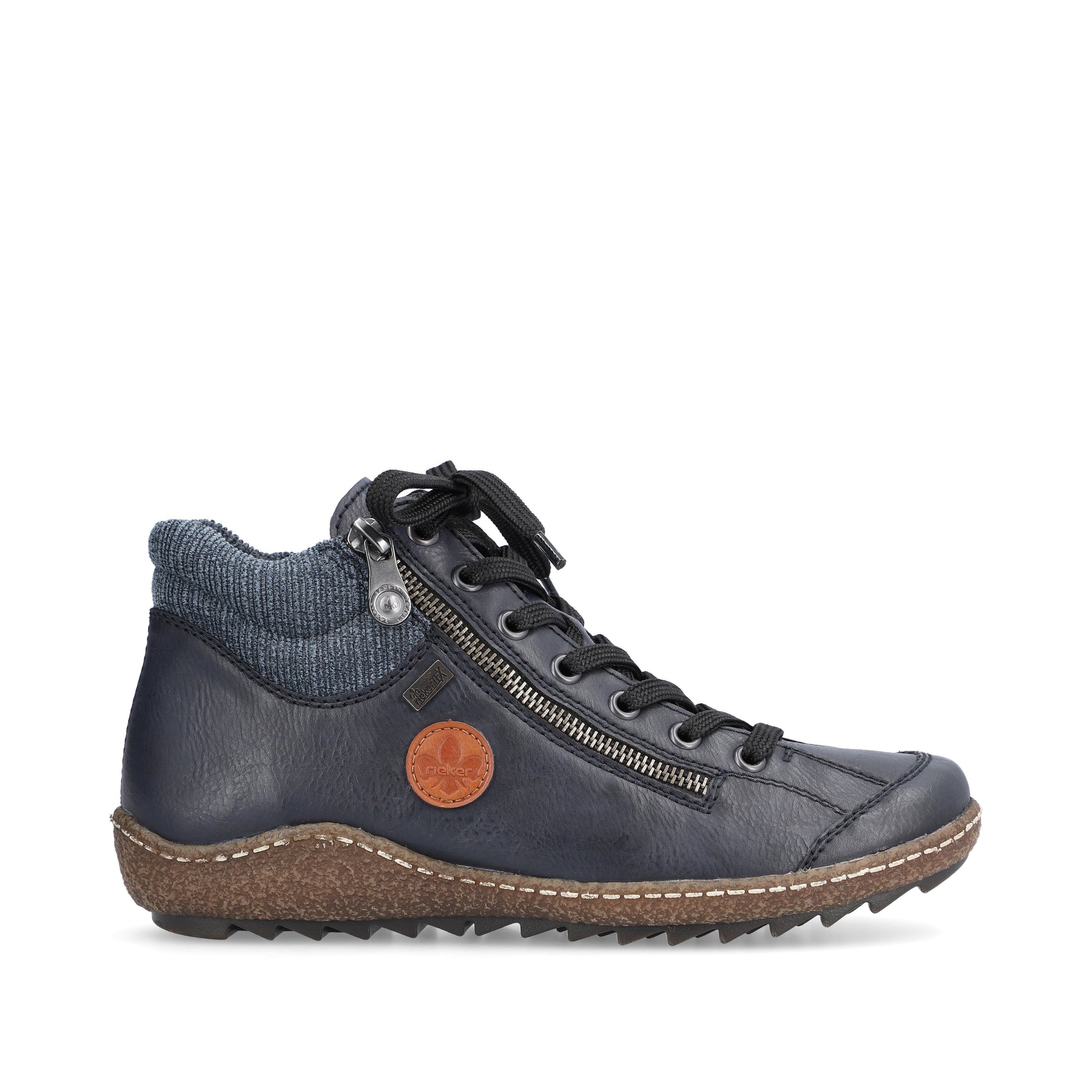 Blue Zip Boots for Women | Rieker L7514-14