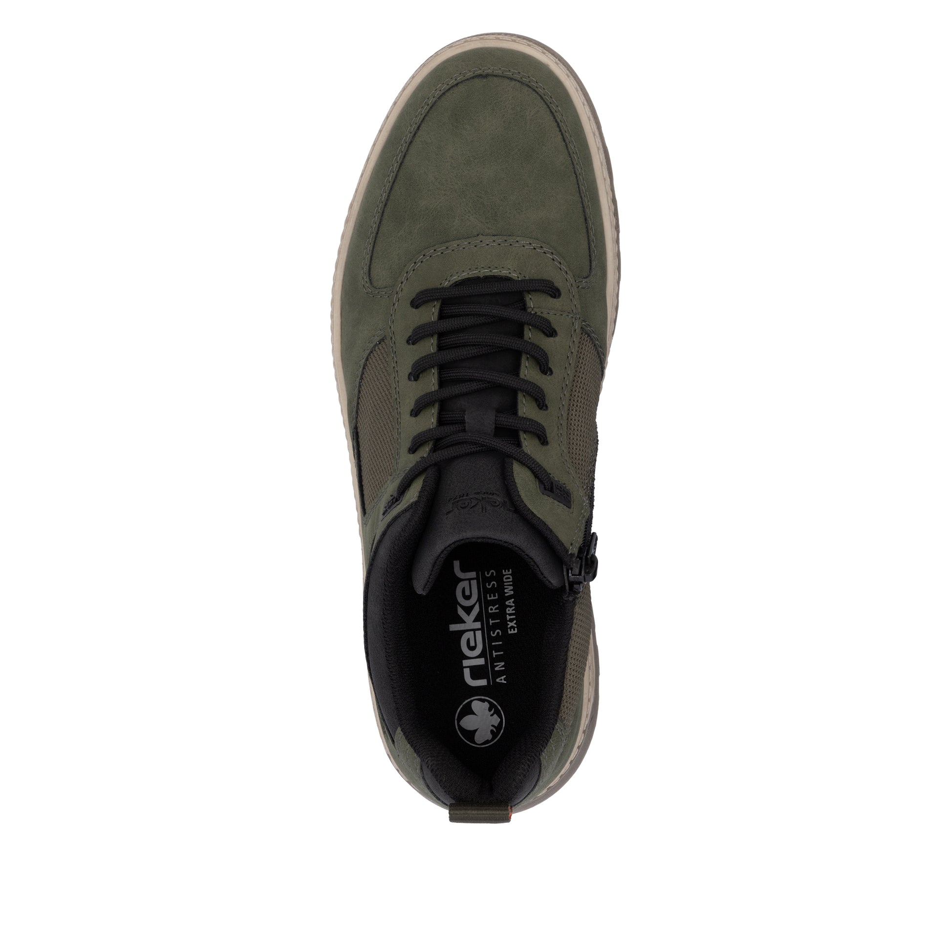 Green Zip Boots for Men | Rieker 37004-54
