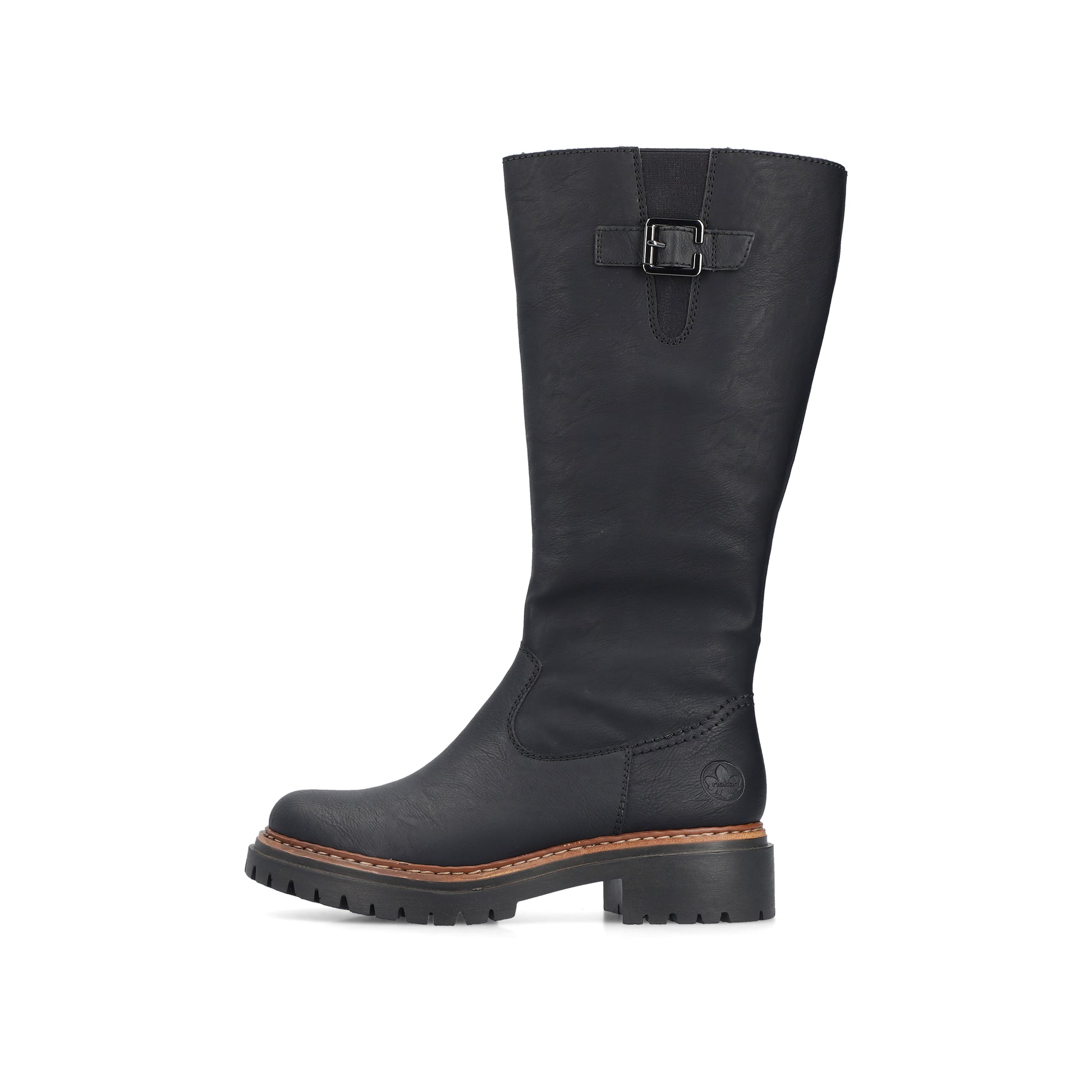 Black Zip Boots for Women | Rieker 72694-00