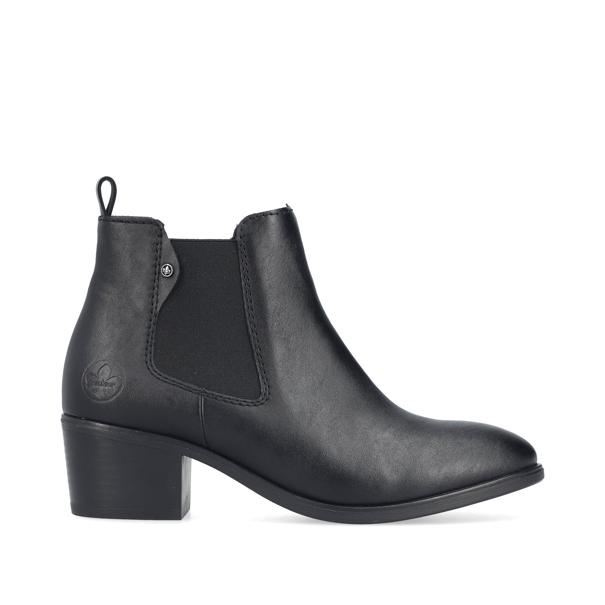 Black Zip Boots for Women | Rieker 73971-00