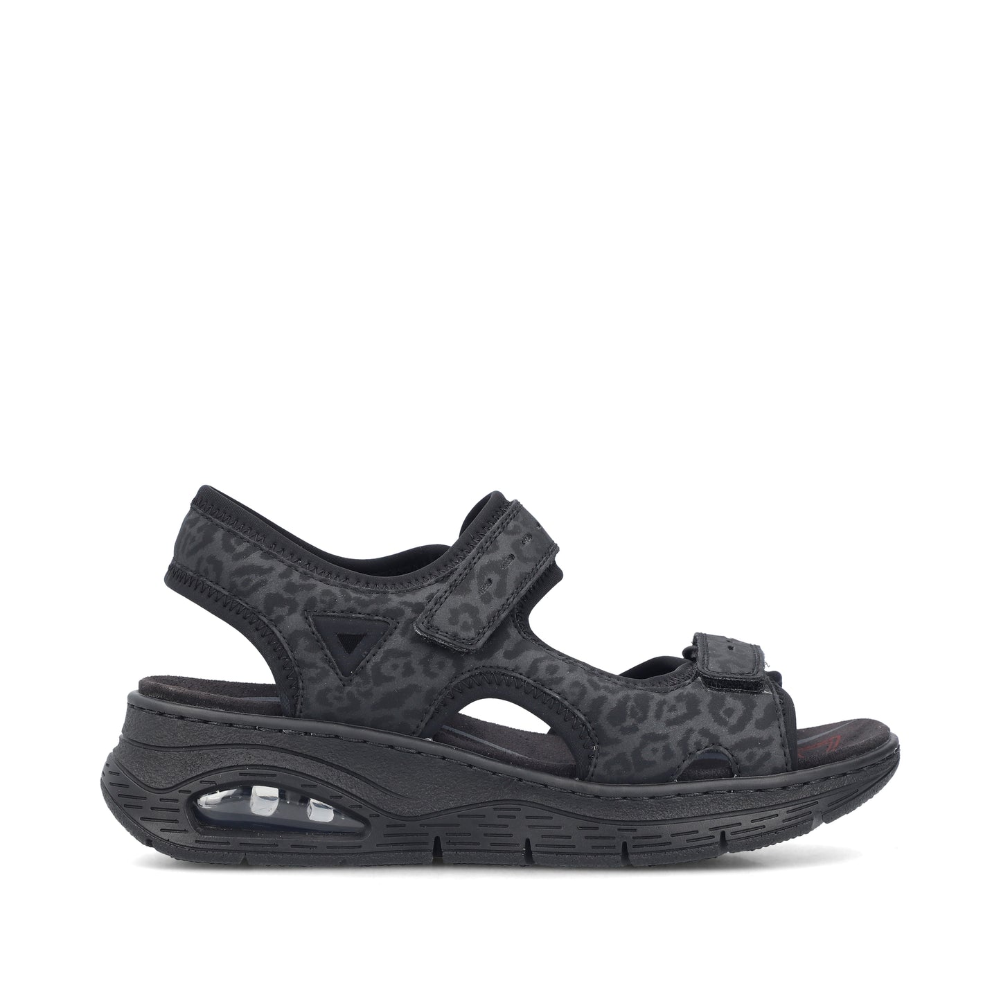 Rieker Woman's Sandals - Black | 67666-00