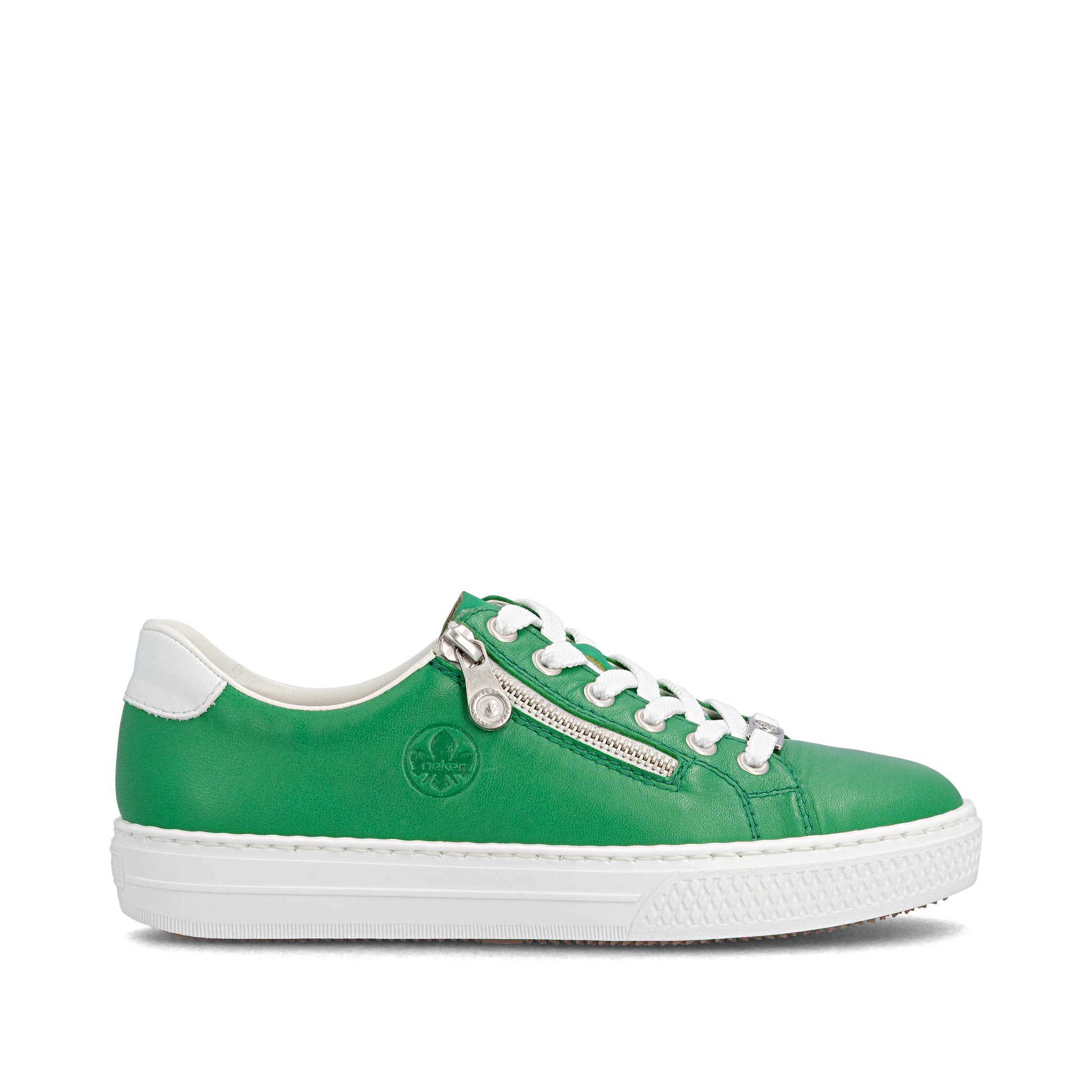 Green Zip Shoes for Women | Rieker L59L1-52