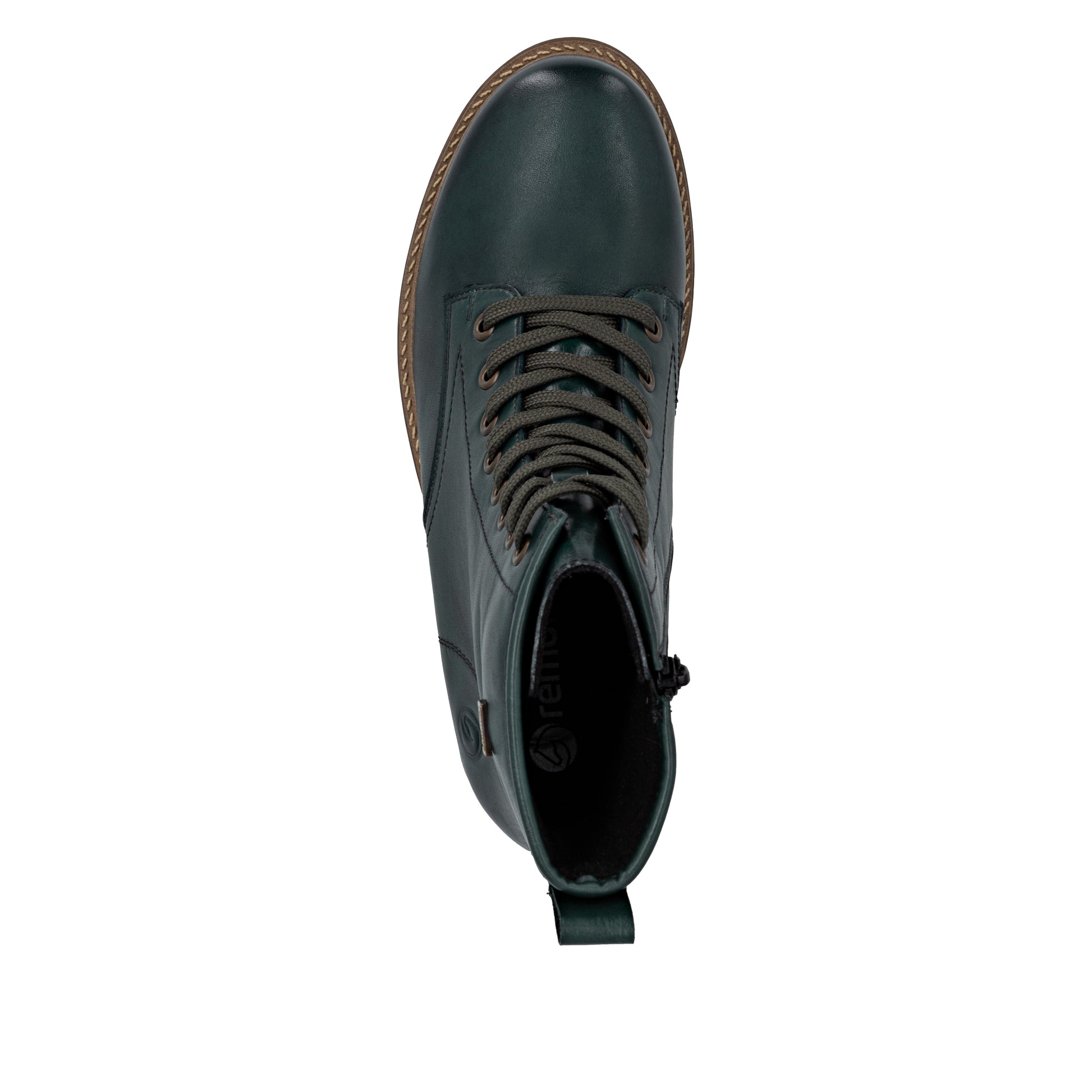 Green Zip Boots for Women | Remonte D3C70-54