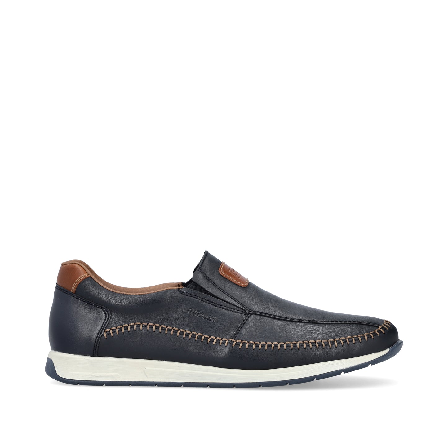 Rieker Men's Casual Slip-on Shoe - Blue | 11962-14