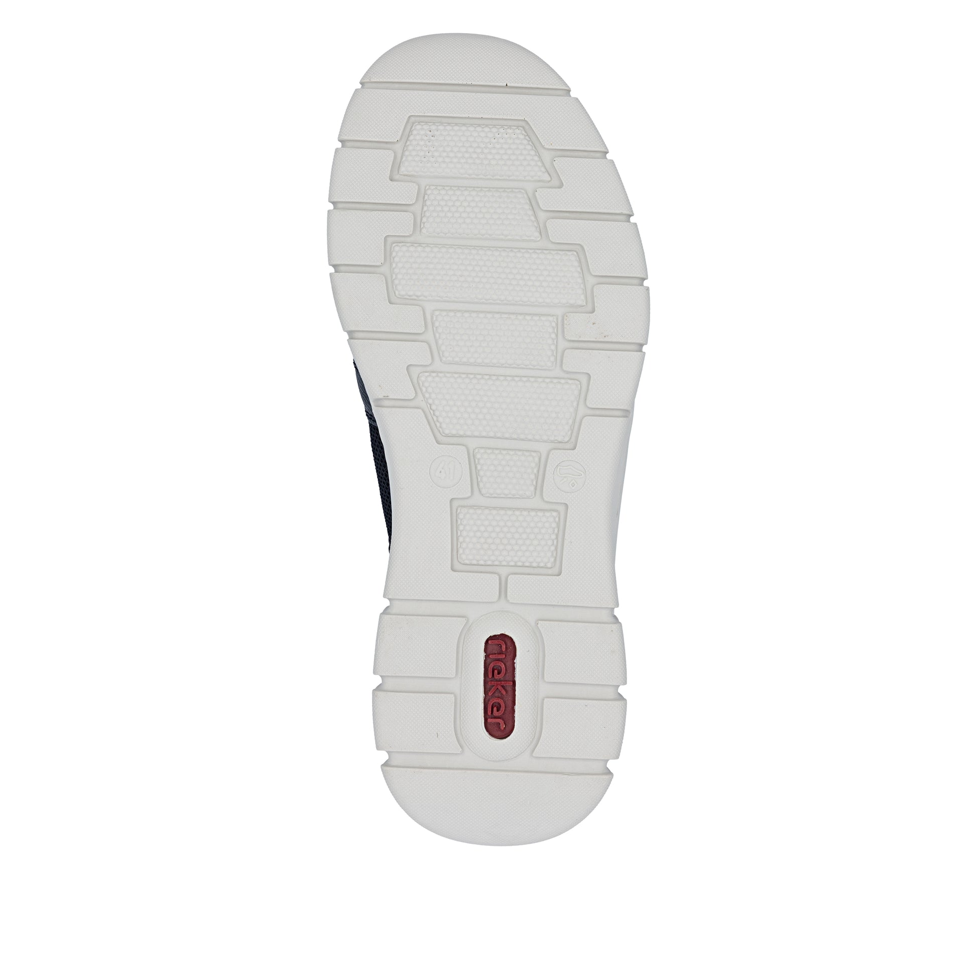 Blue Elasticated Shoes for Men | Rieker B7796-14