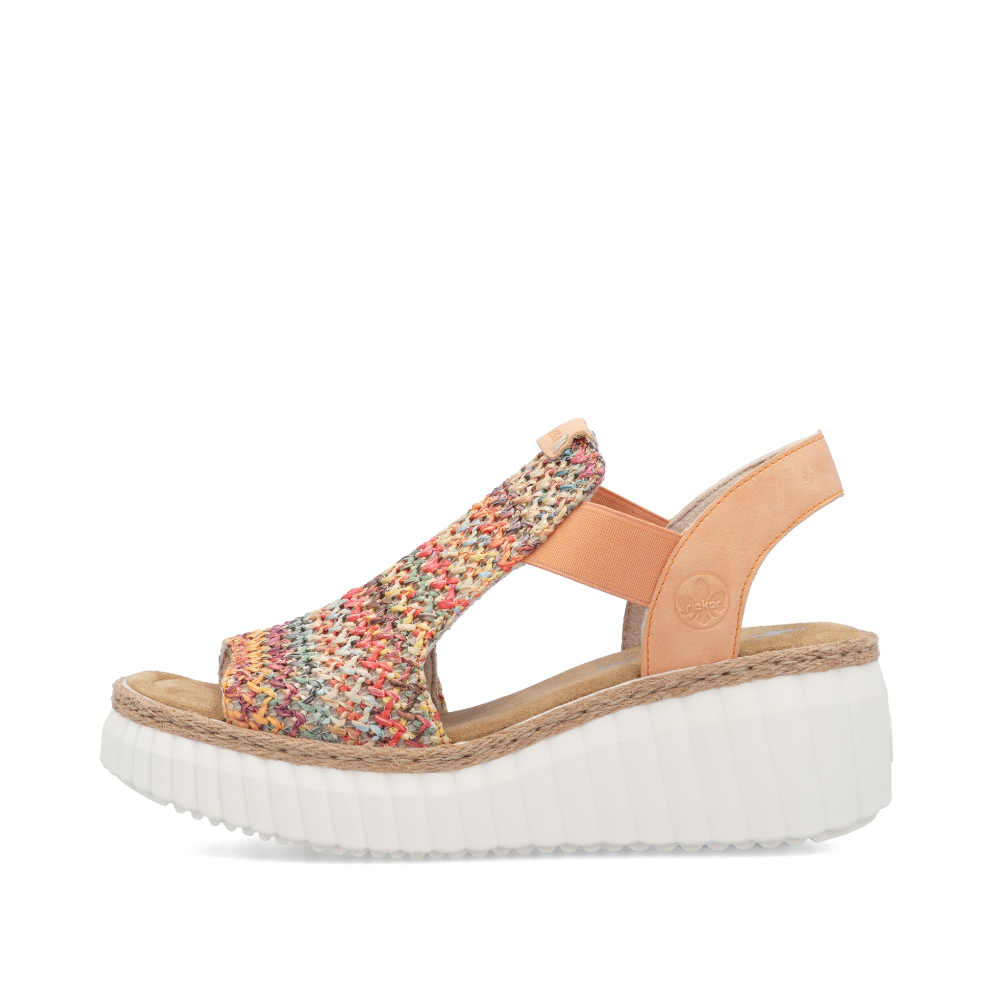 Multi Elasticated Sandals for Women | Rieker 69172-92