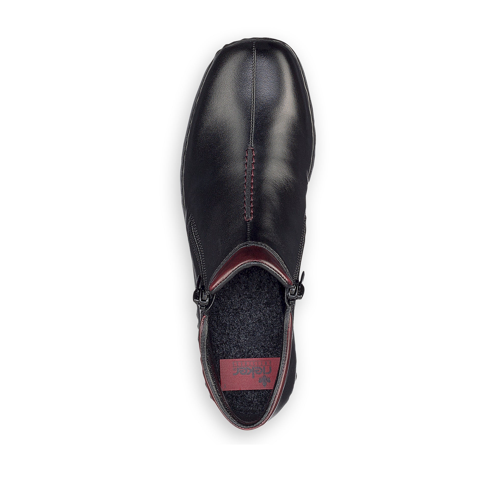 Black Zip Boots for Women | Rieker L3882-00
