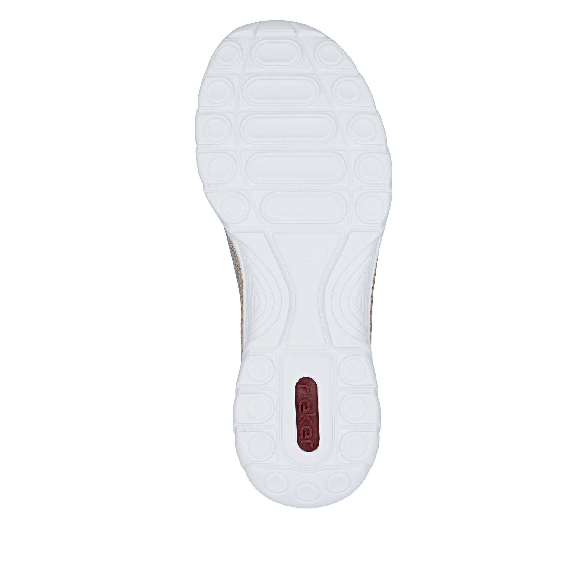 Grey Elasticated Shoes for Women | Rieker N4263-40