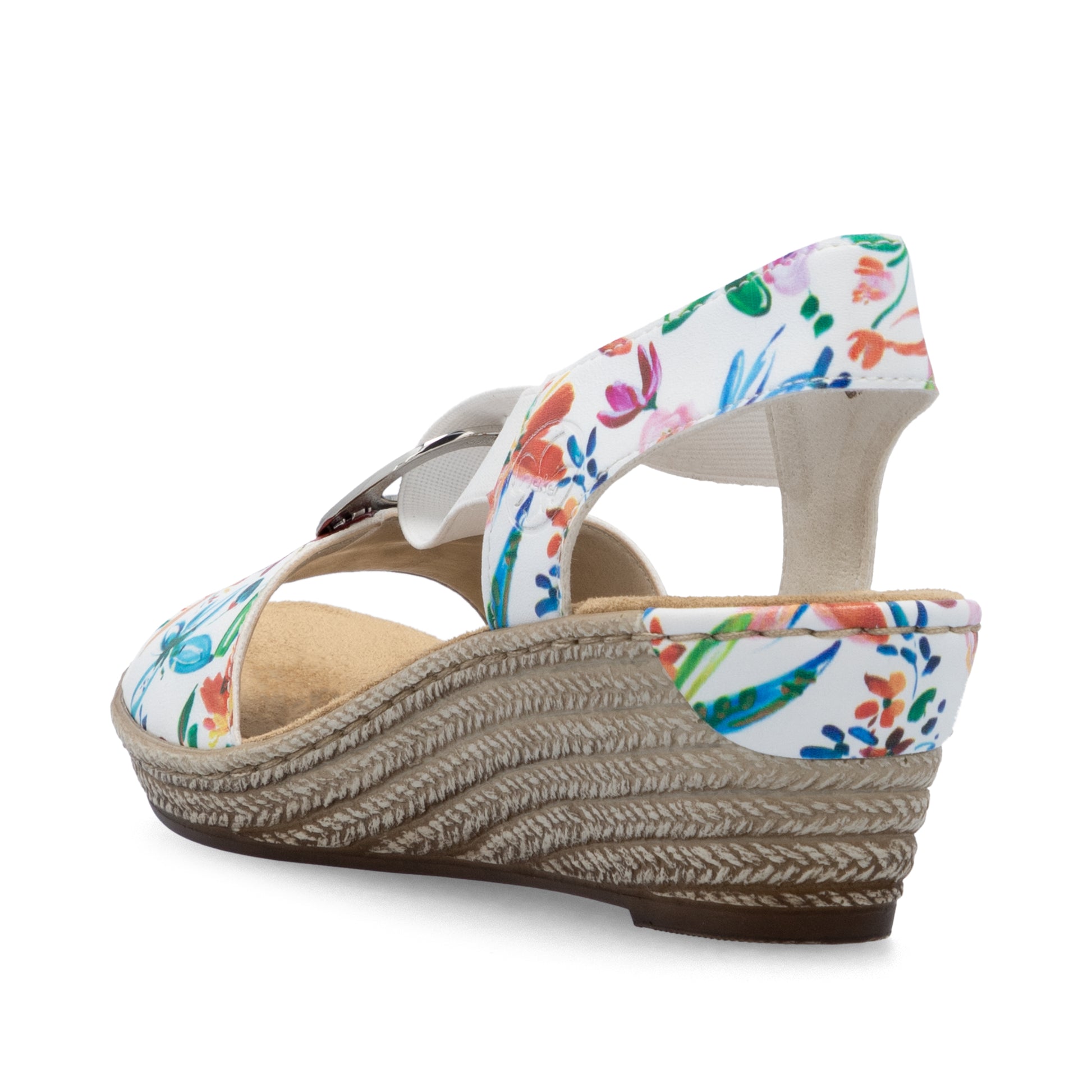 Multi Elasticated Sandals for Women | Rieker 624H6-91