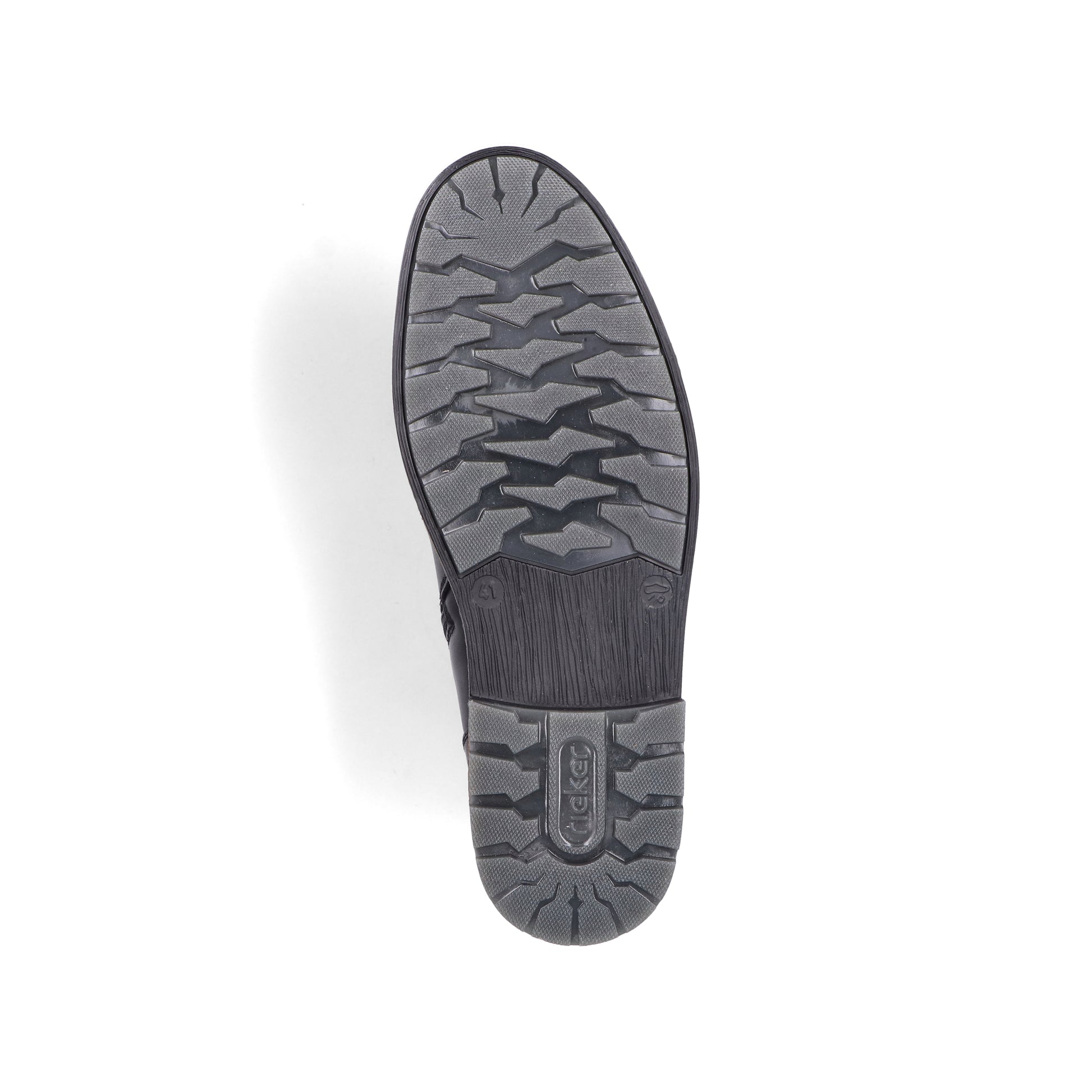 Black Zip Boots for Men | Rieker F4546-00
