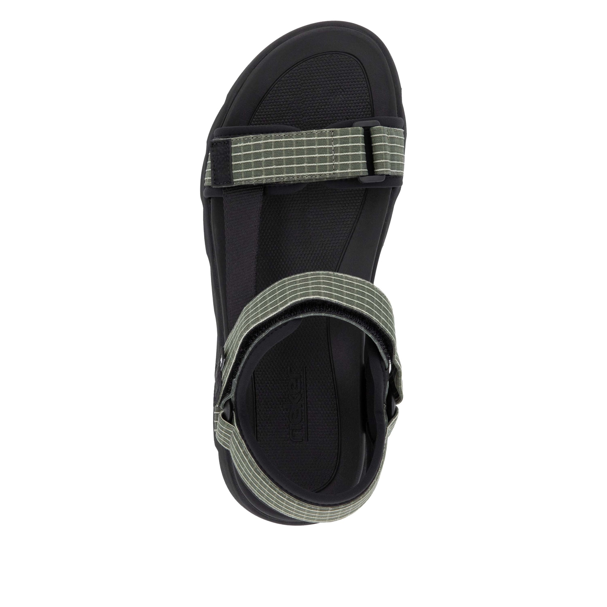 Green Hook & Loop Sandals for Men | Rieker Sport 20805-54