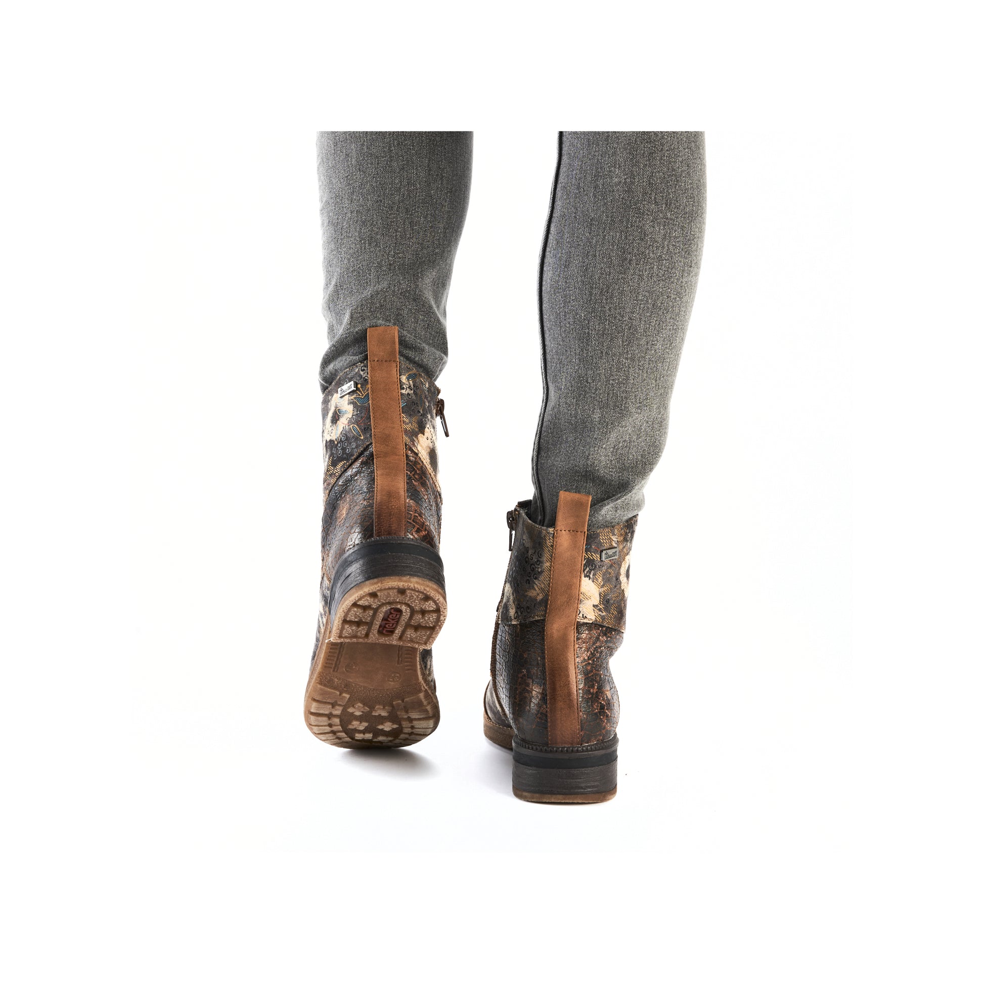 Multi Zip Boots for Women | Rieker 94611-90