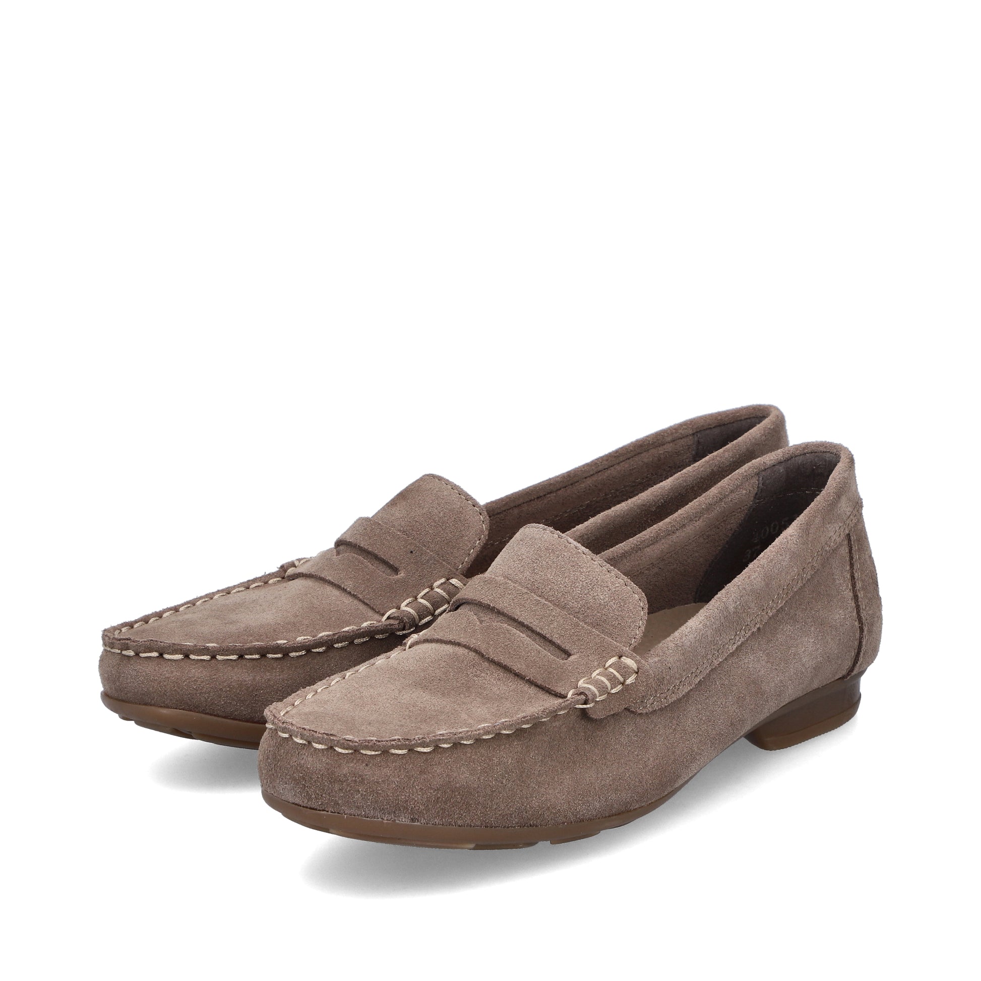 Beige Slip-On Shoes for Women | Rieker 40051-62