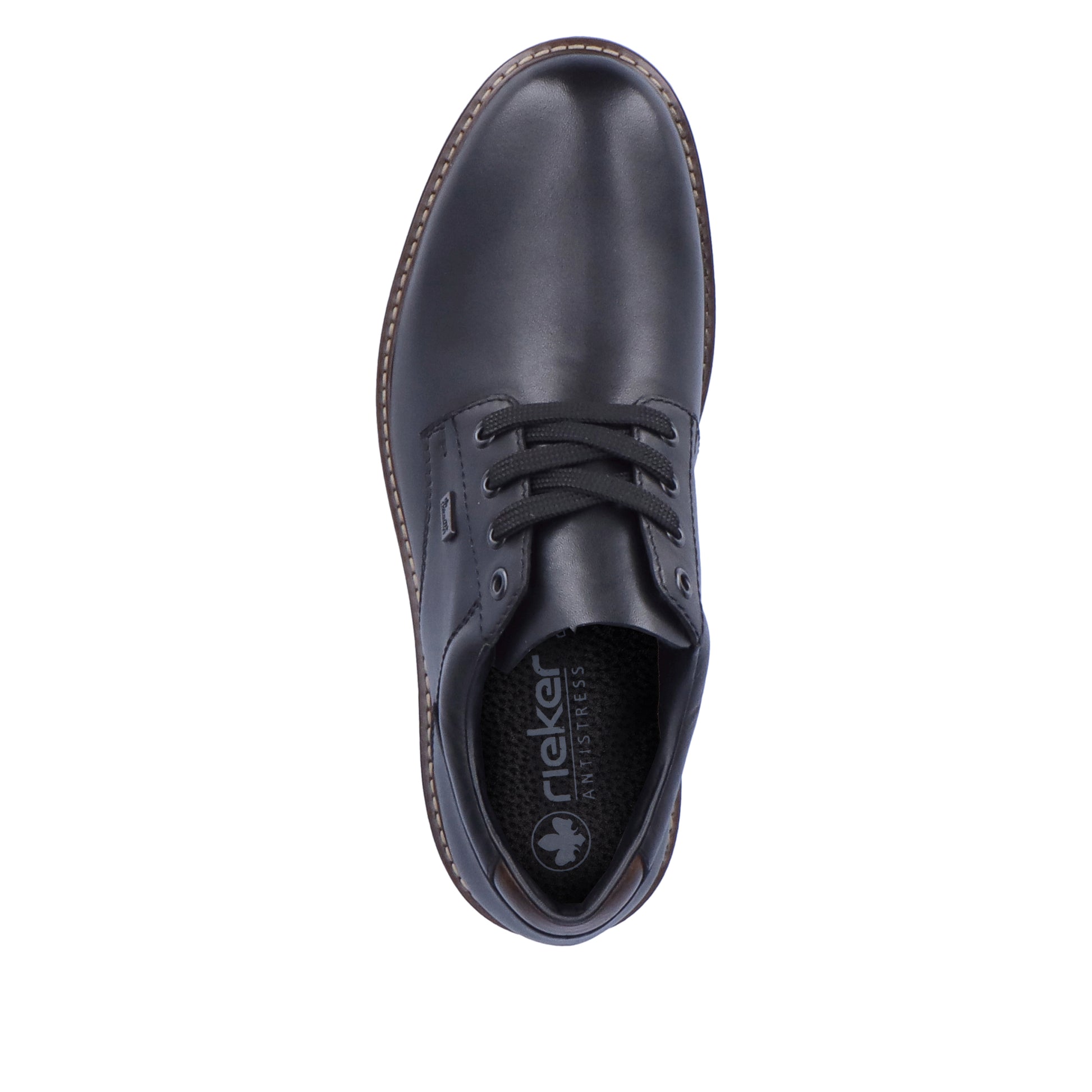 Black Elasticated Shoes for Men | Rieker F4611-00