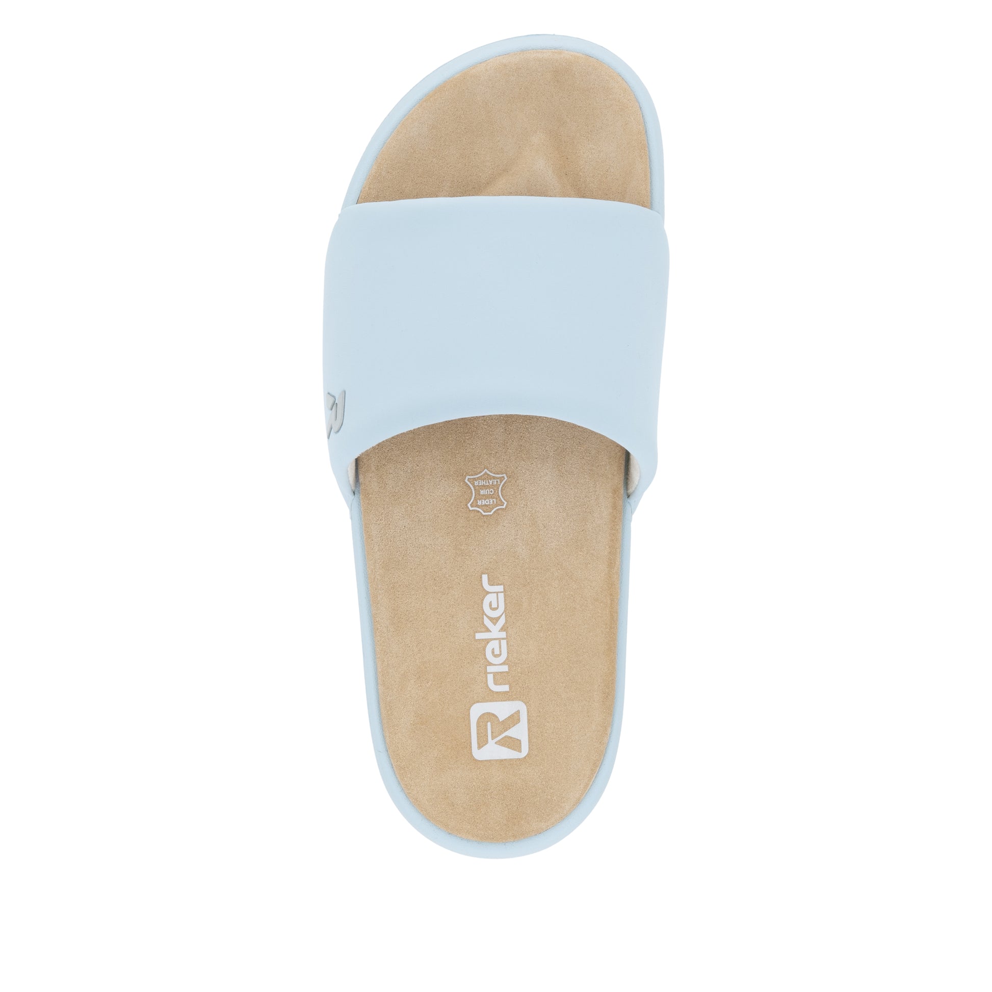 Blue Slip-On Sandals for Women | Rieker Sport W3250-12