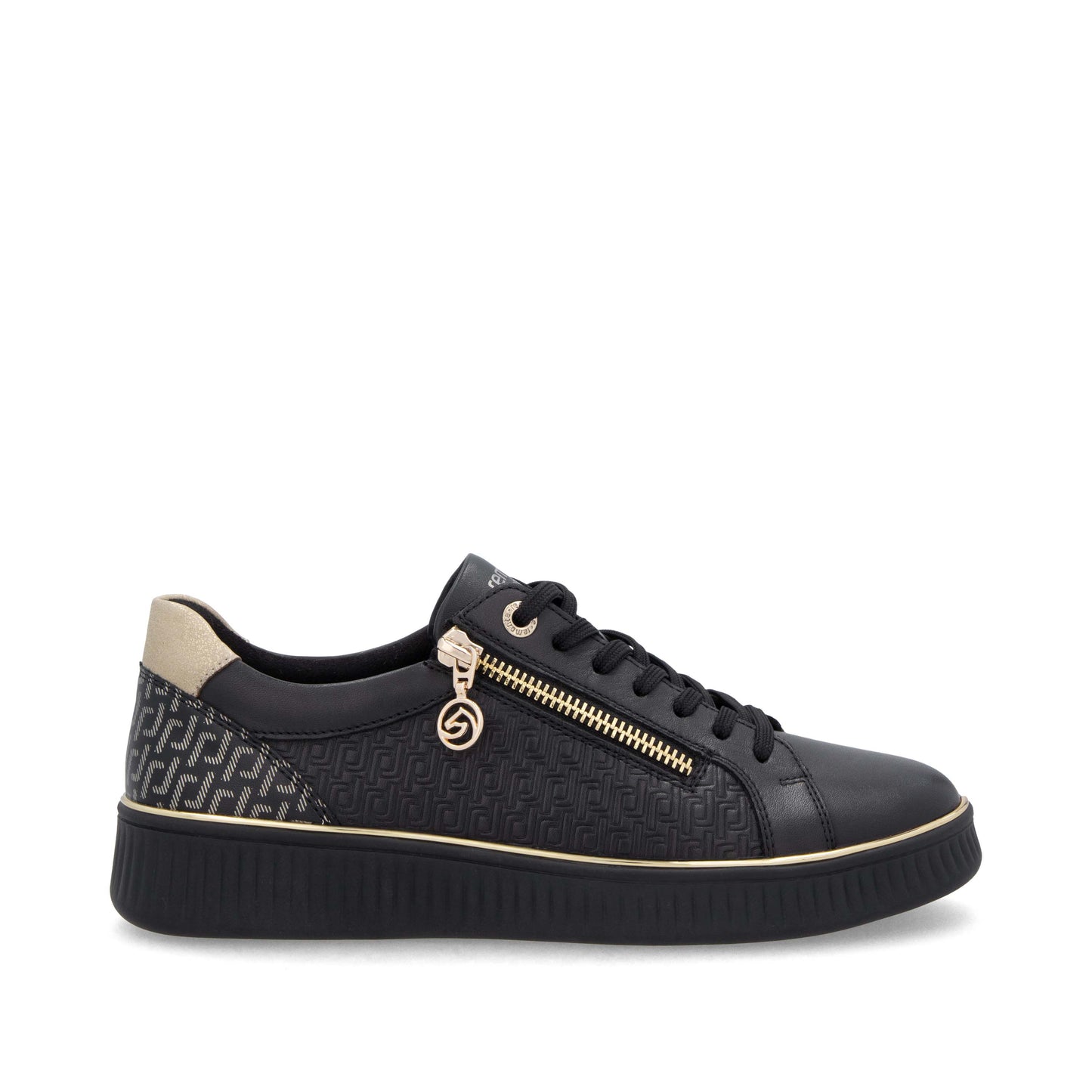 remonte Women's Trainer - Black | D2E00-03