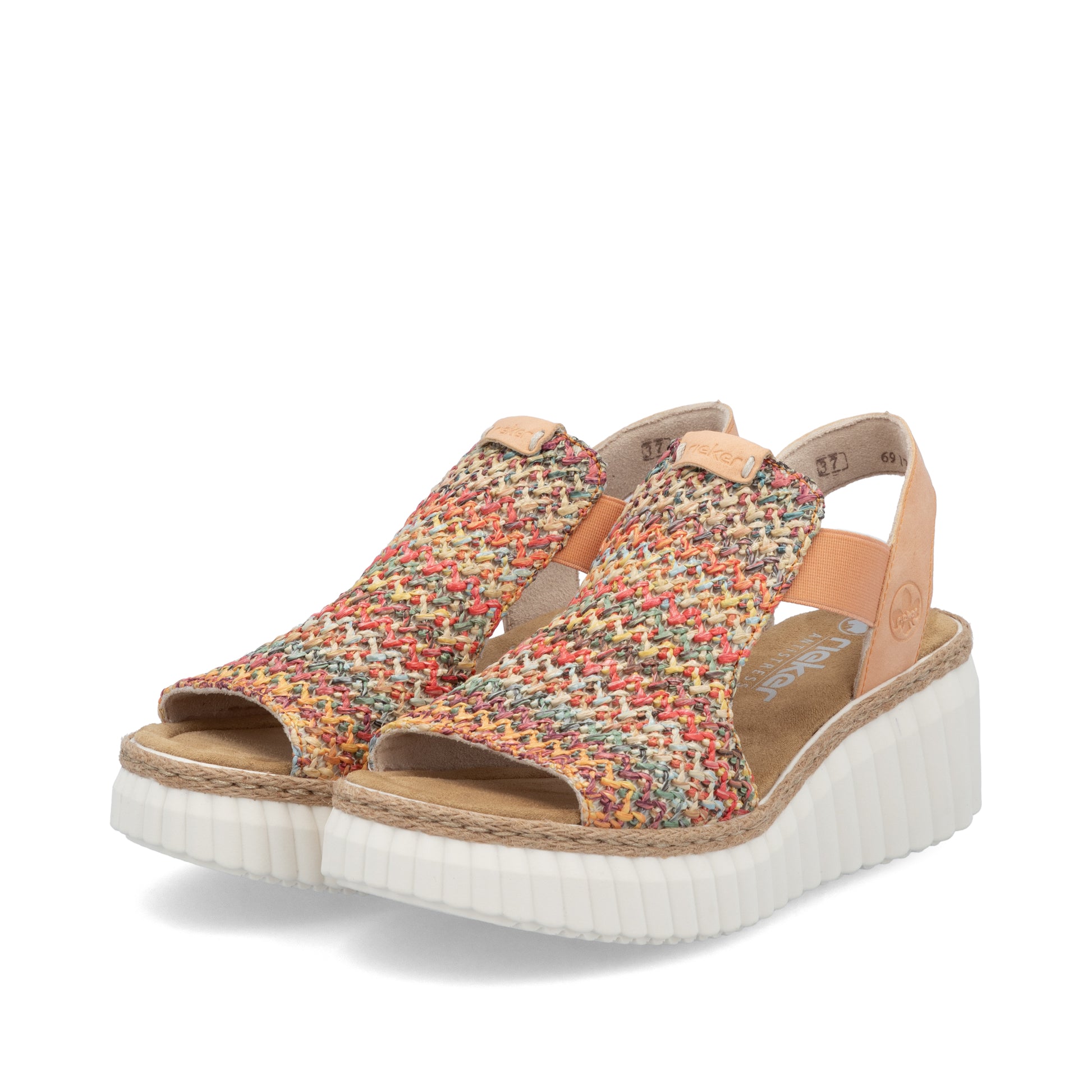 Multi Elasticated Sandals for Women | Rieker 69172-92