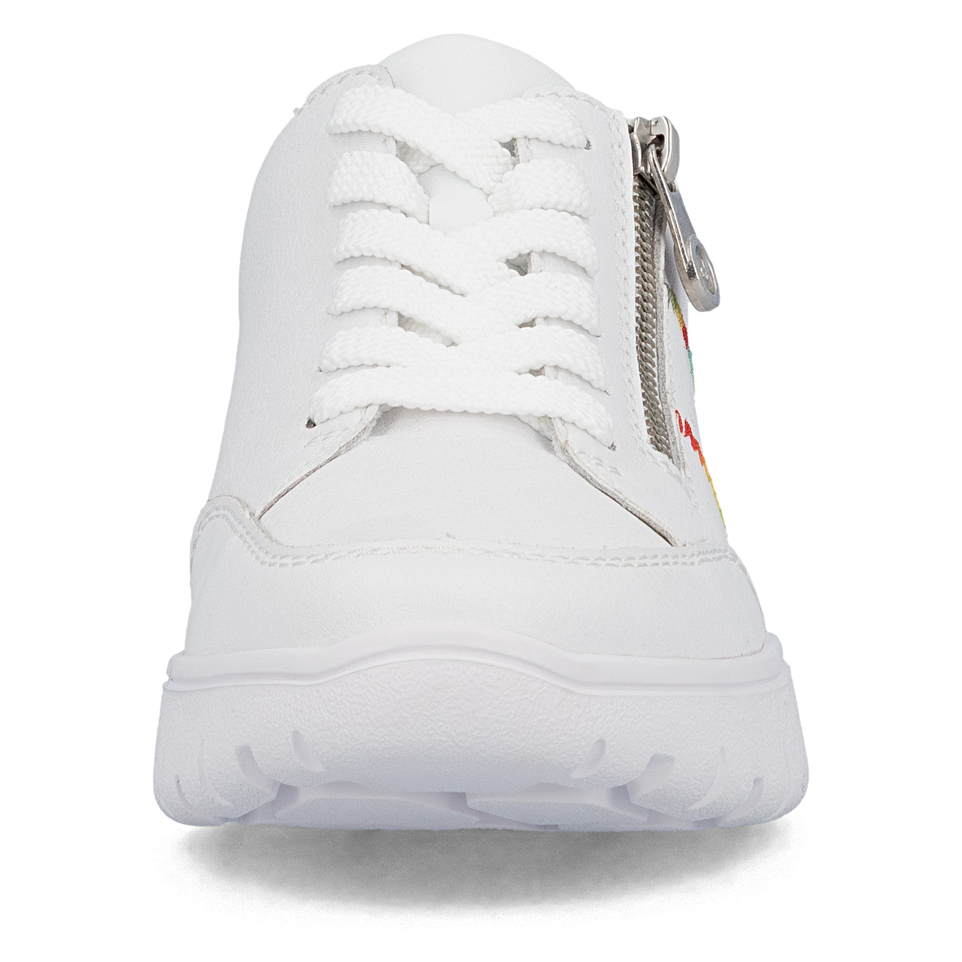 White Zip Shoes for Women | Rieker N1313-80