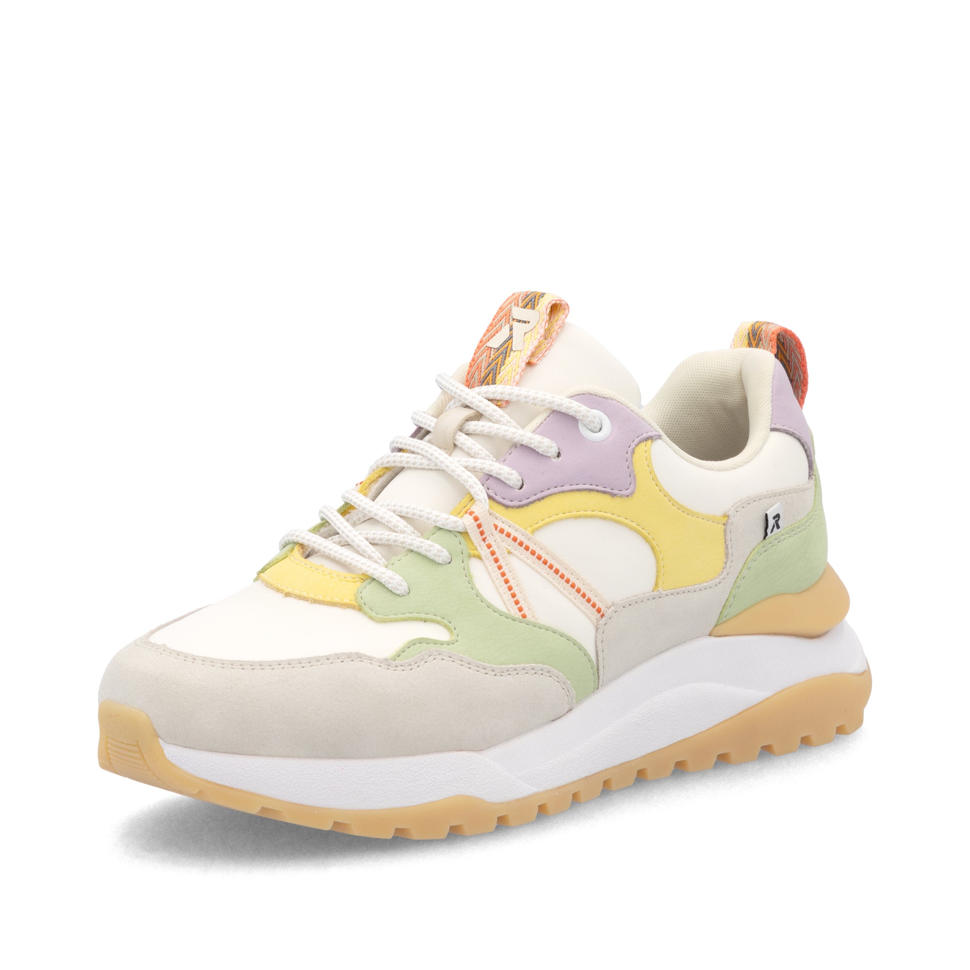 White Elasticated Shoes for Women | Rieker Sport W2501-81