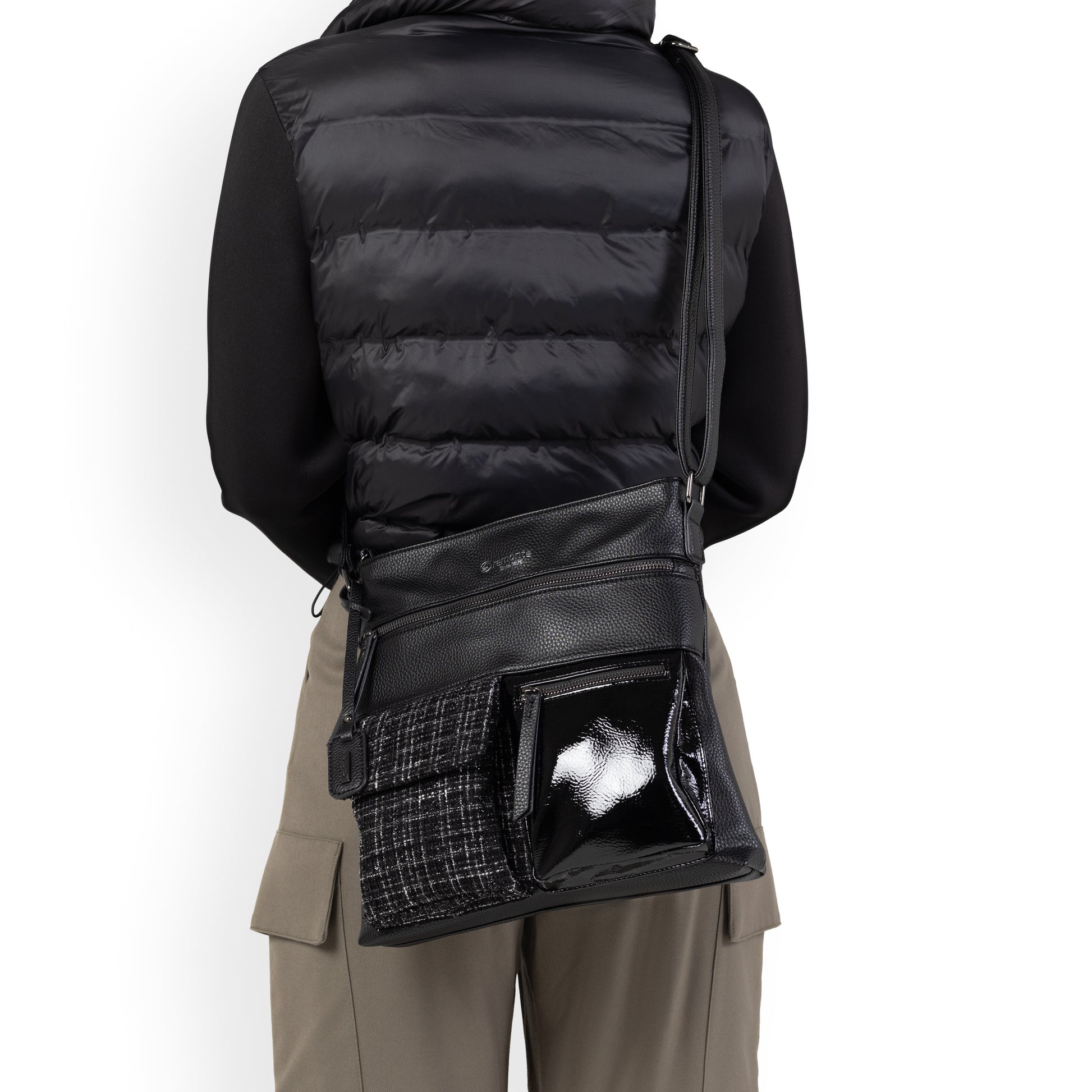 Black Zip Bags for Women | Remonte Q0729-01