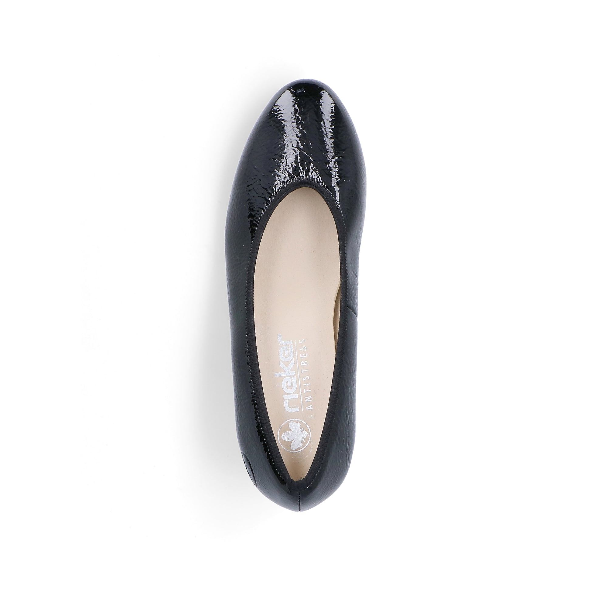 Black Slip-On Shoes for Women | Rieker 44650-02