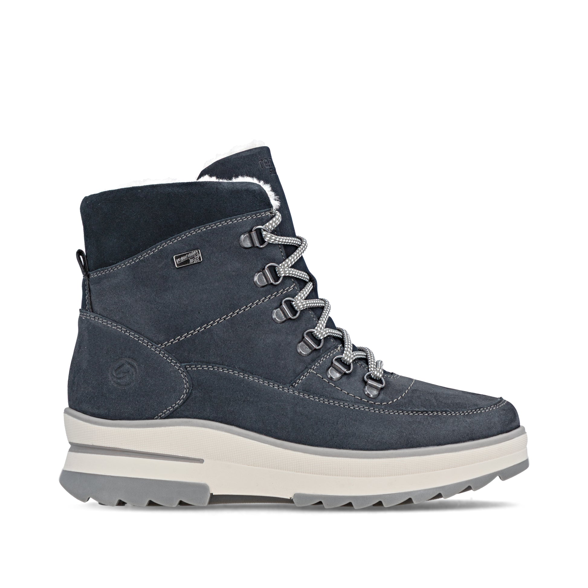 Blue Zip Boots for Women | Remonte D2B74-14