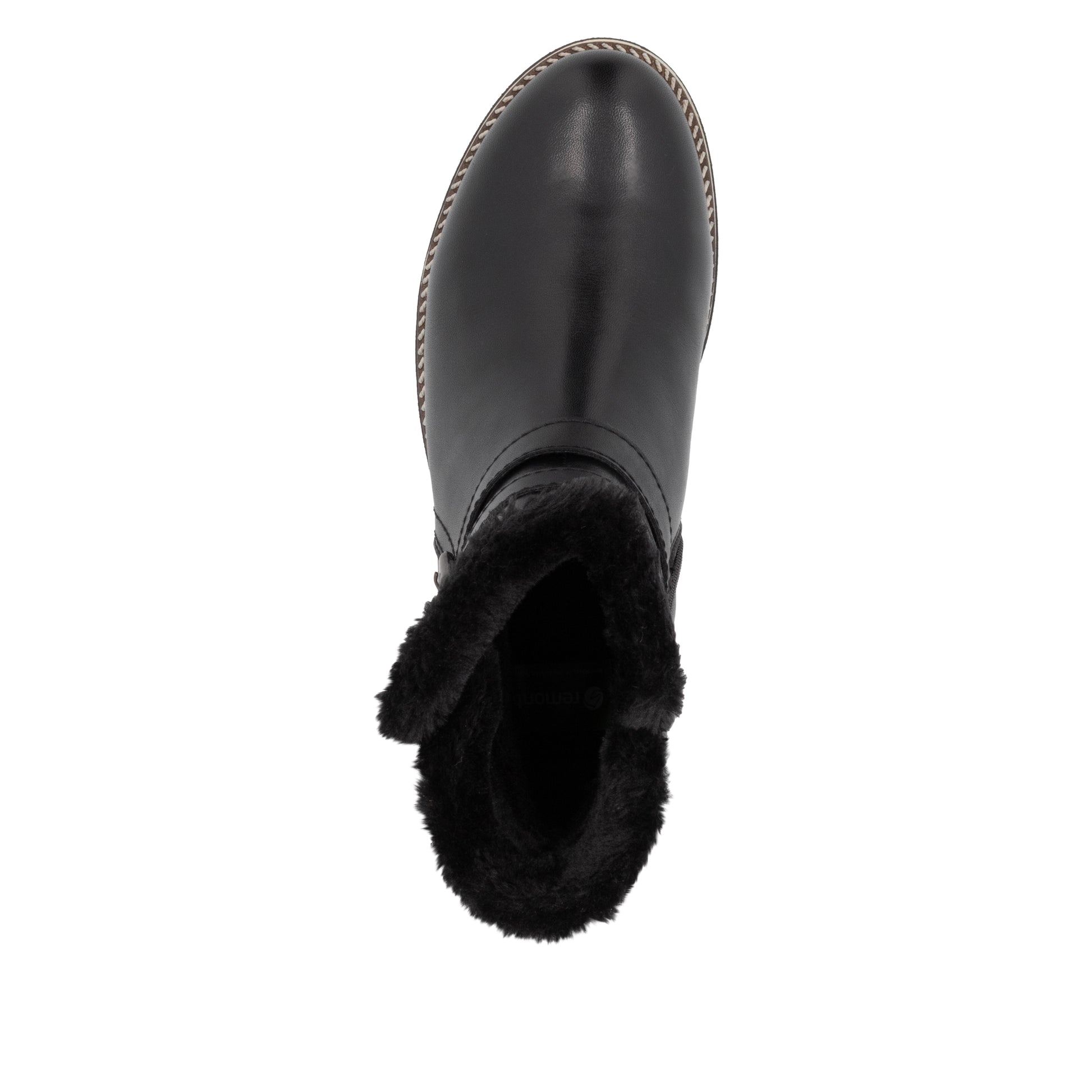 Black Zip Boots for Women | Remonte D8484-00